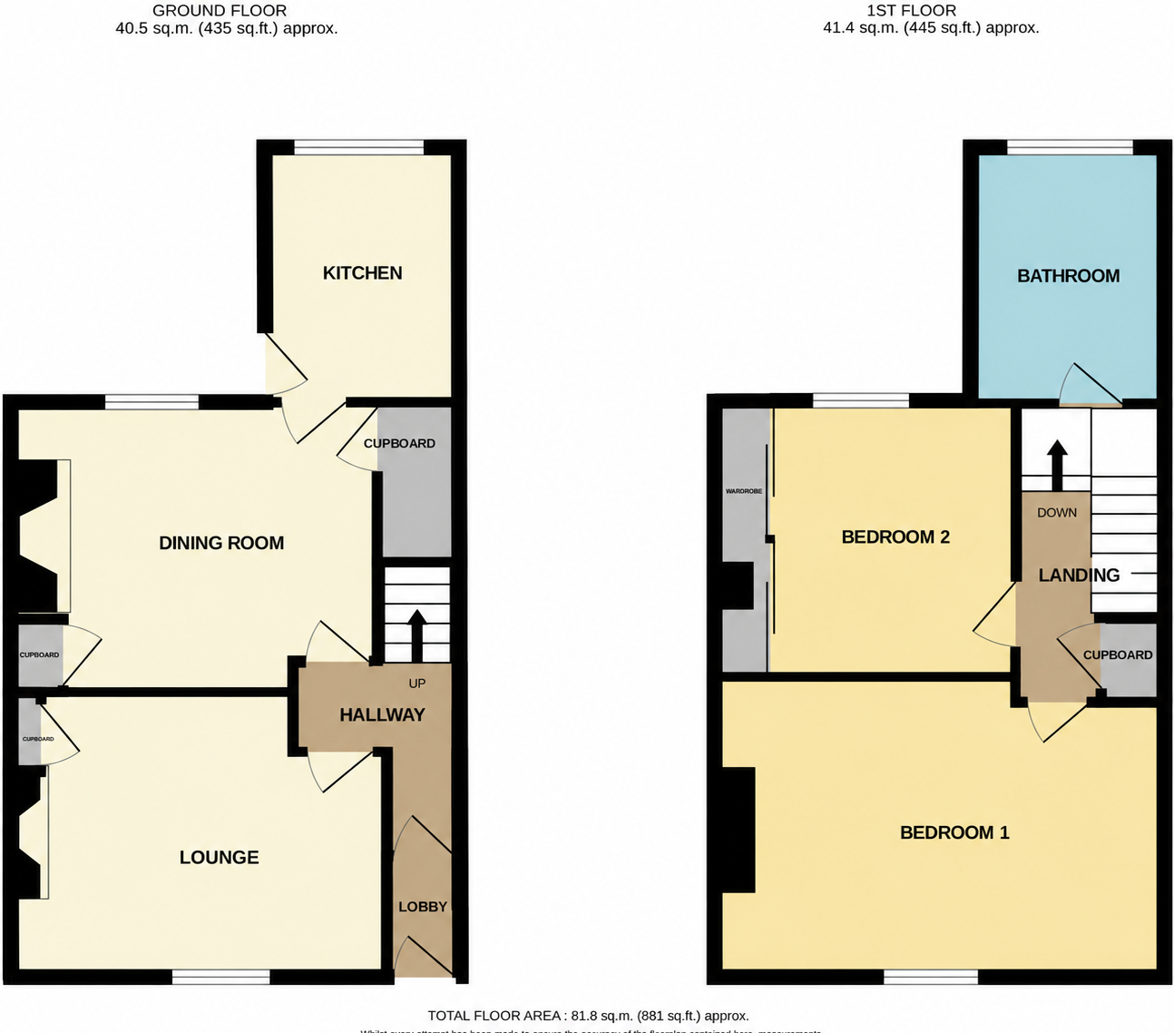 3, James Street, Annfield Plain floorplan