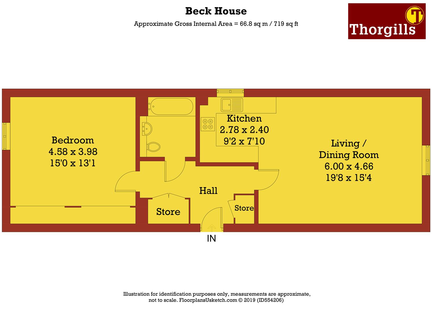 1 Bedrooms Flat for sale in Beck House, Twickenham Road, Isleworth TW7