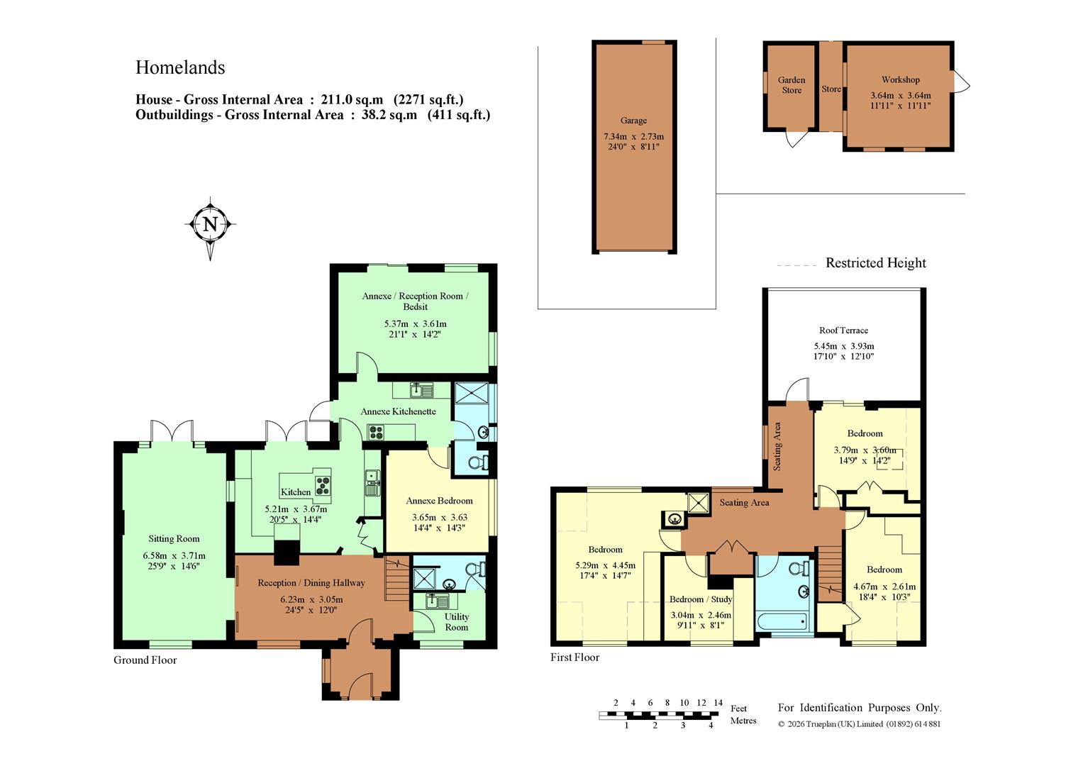 Homelands, Powdermill Lane, Leigh floorplan