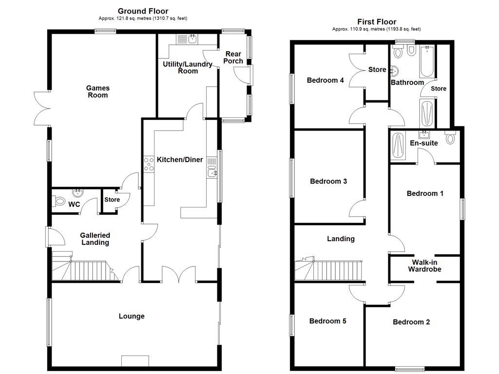 Quarry House, Briercliffe, Burnley floorplan