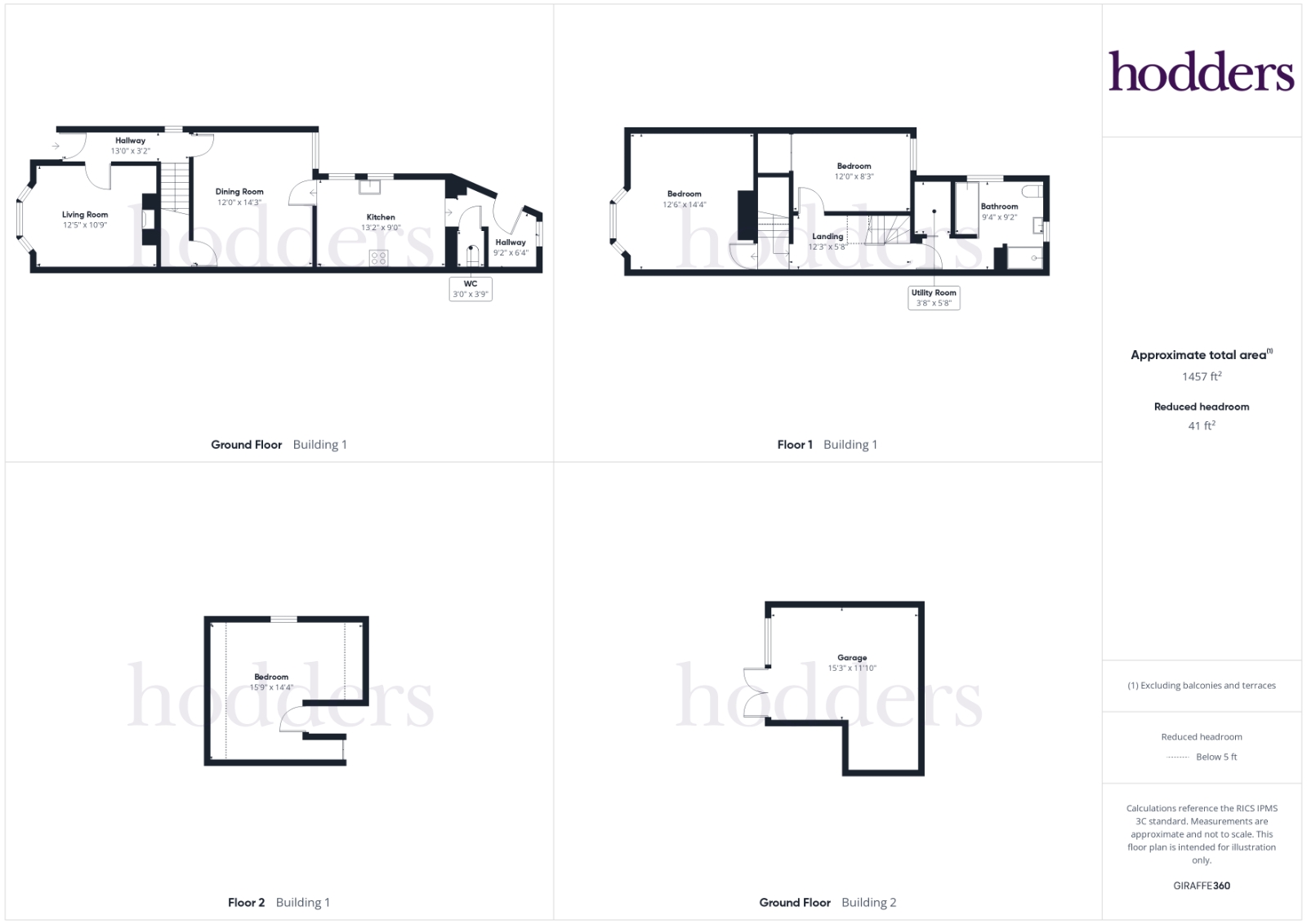 9, Weir Road, Chertsey floorplan