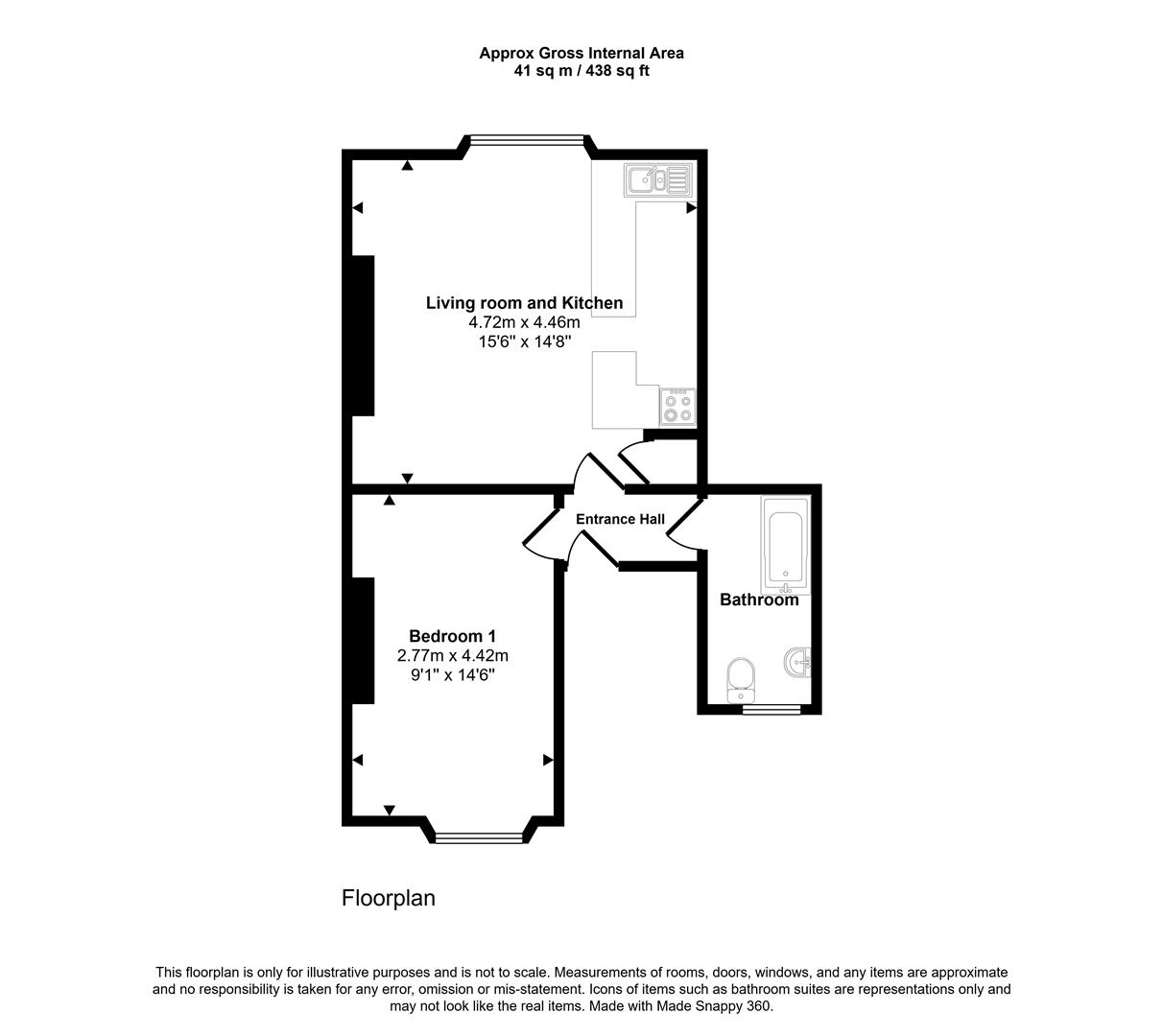 9 Sydenham Road, Bristol floorplan
