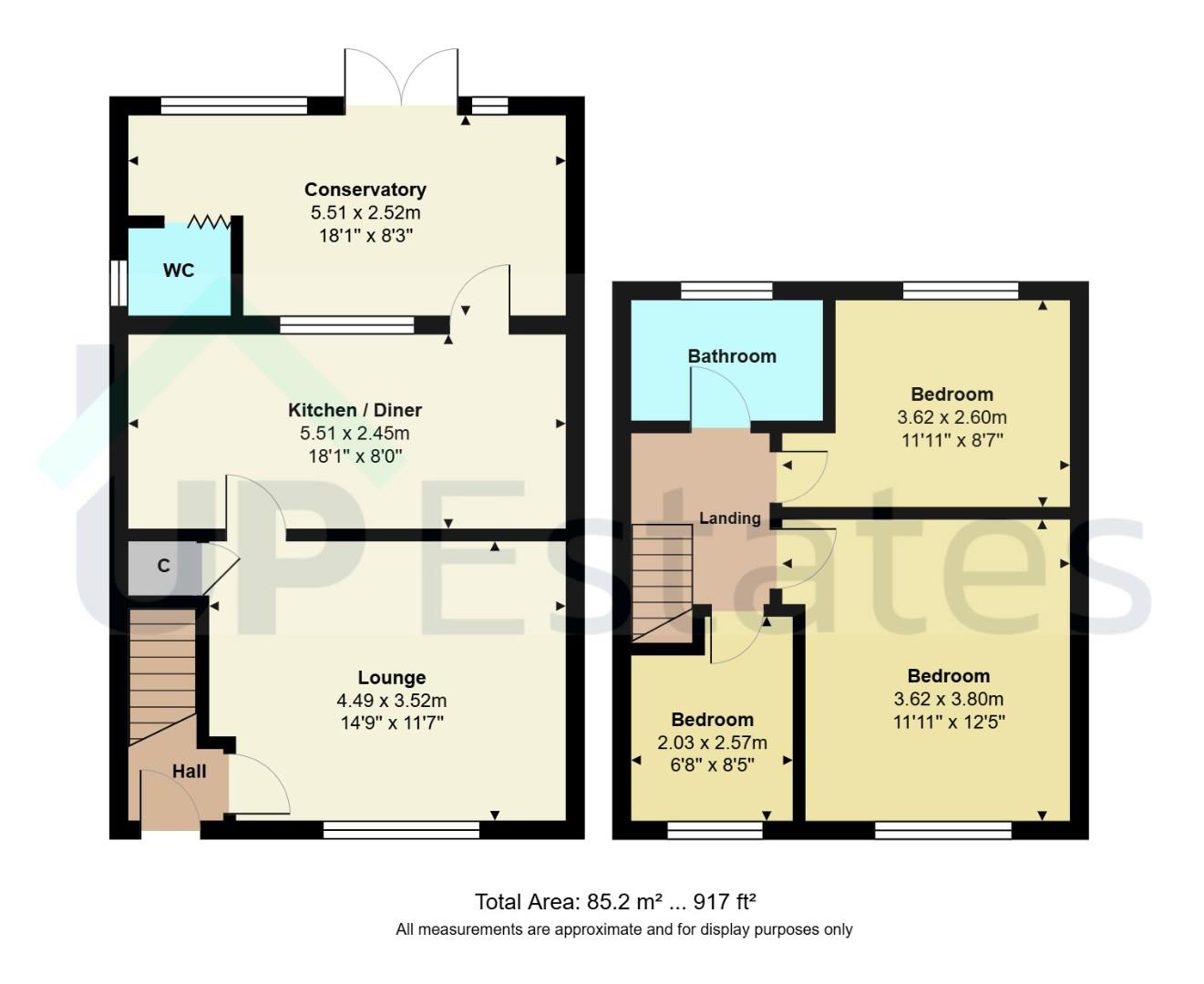4, Barton Road, Coventry floorplan