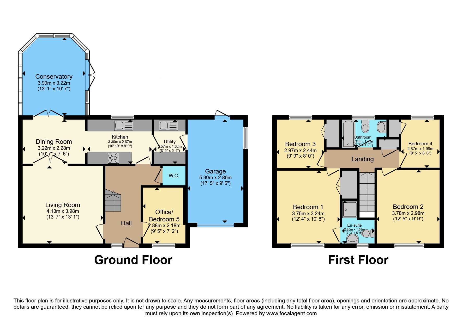 18, The Meadows, Bodmin floorplan