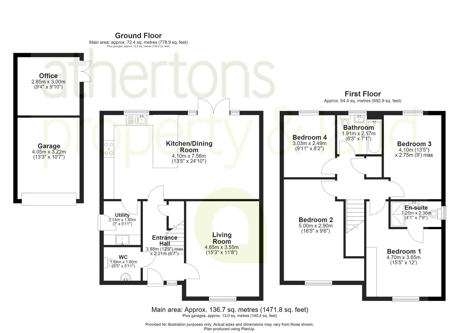 3, Rosemary Crescent, Whalley floorplan
