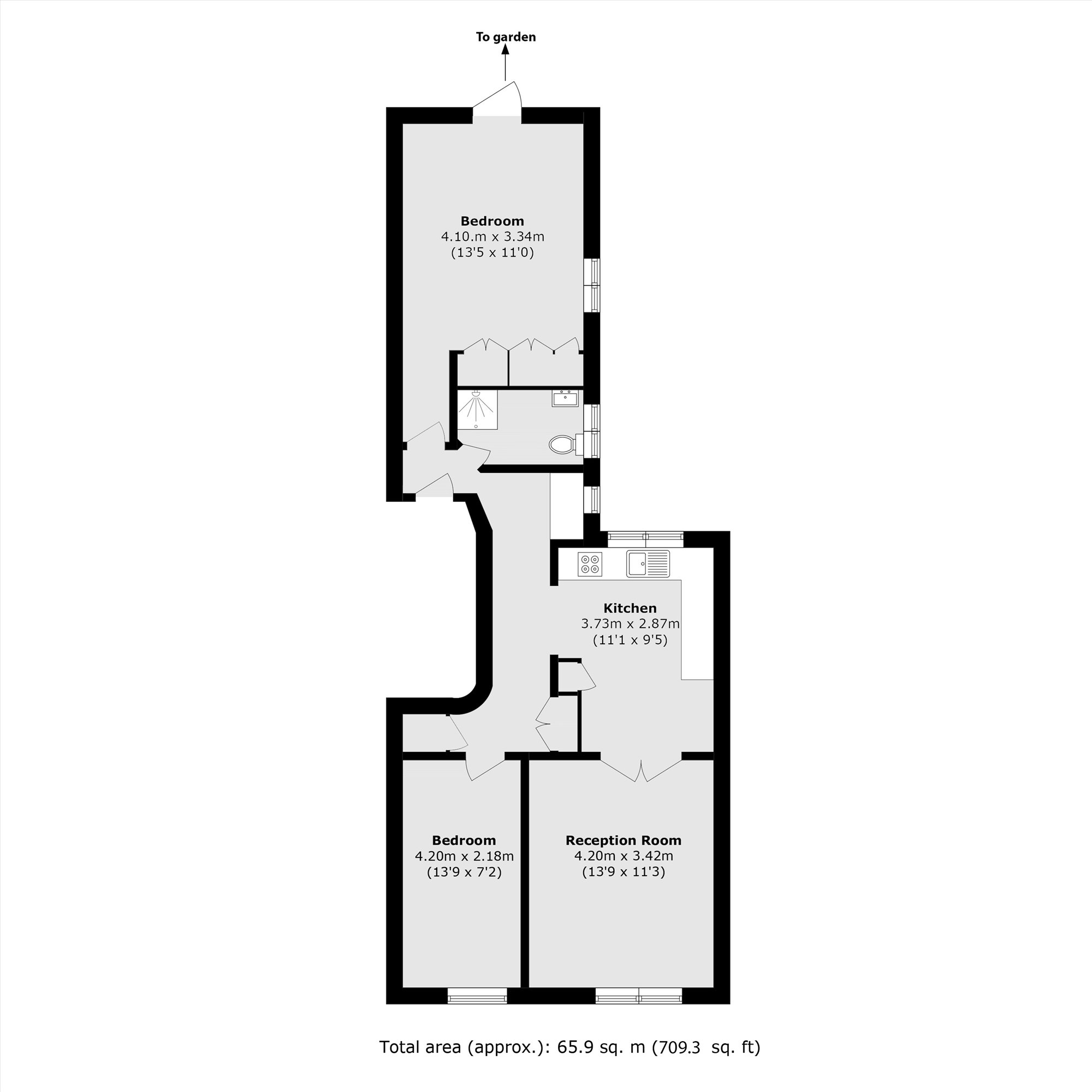 366A, Cricklewood Lane, London floorplan