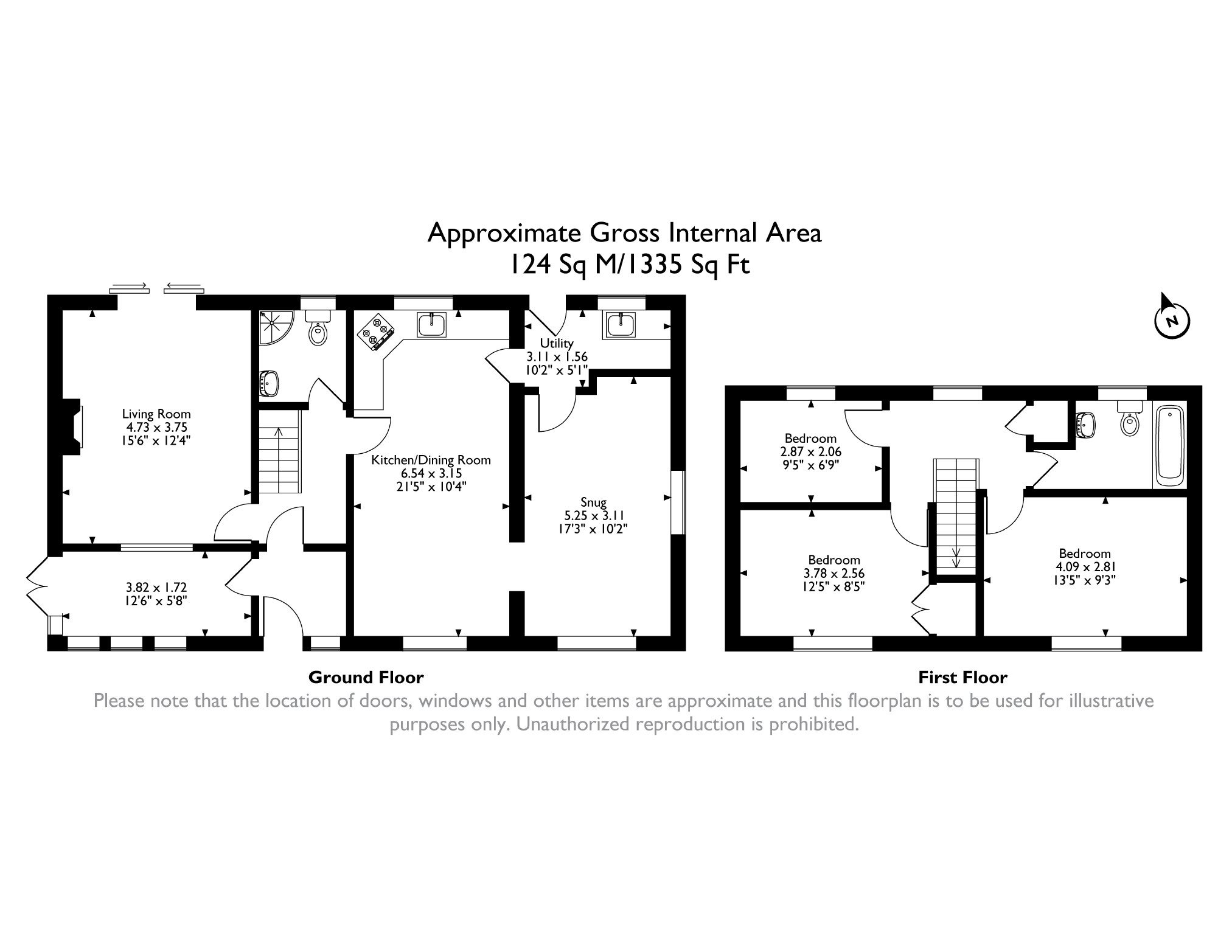New Leaf, Hillside Road, Drybrook floorplan