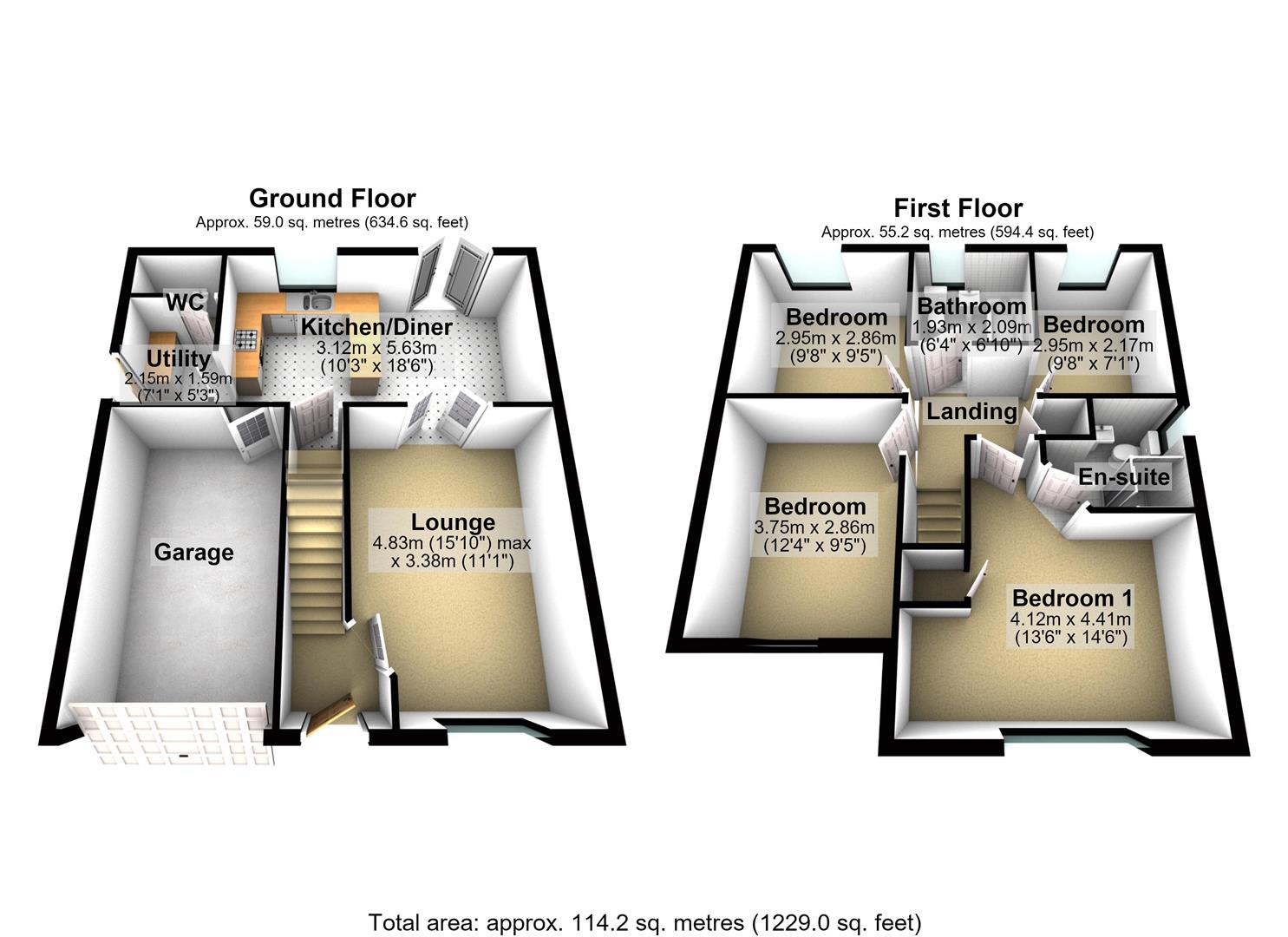 31, Braeburn Road, Leeds floorplan