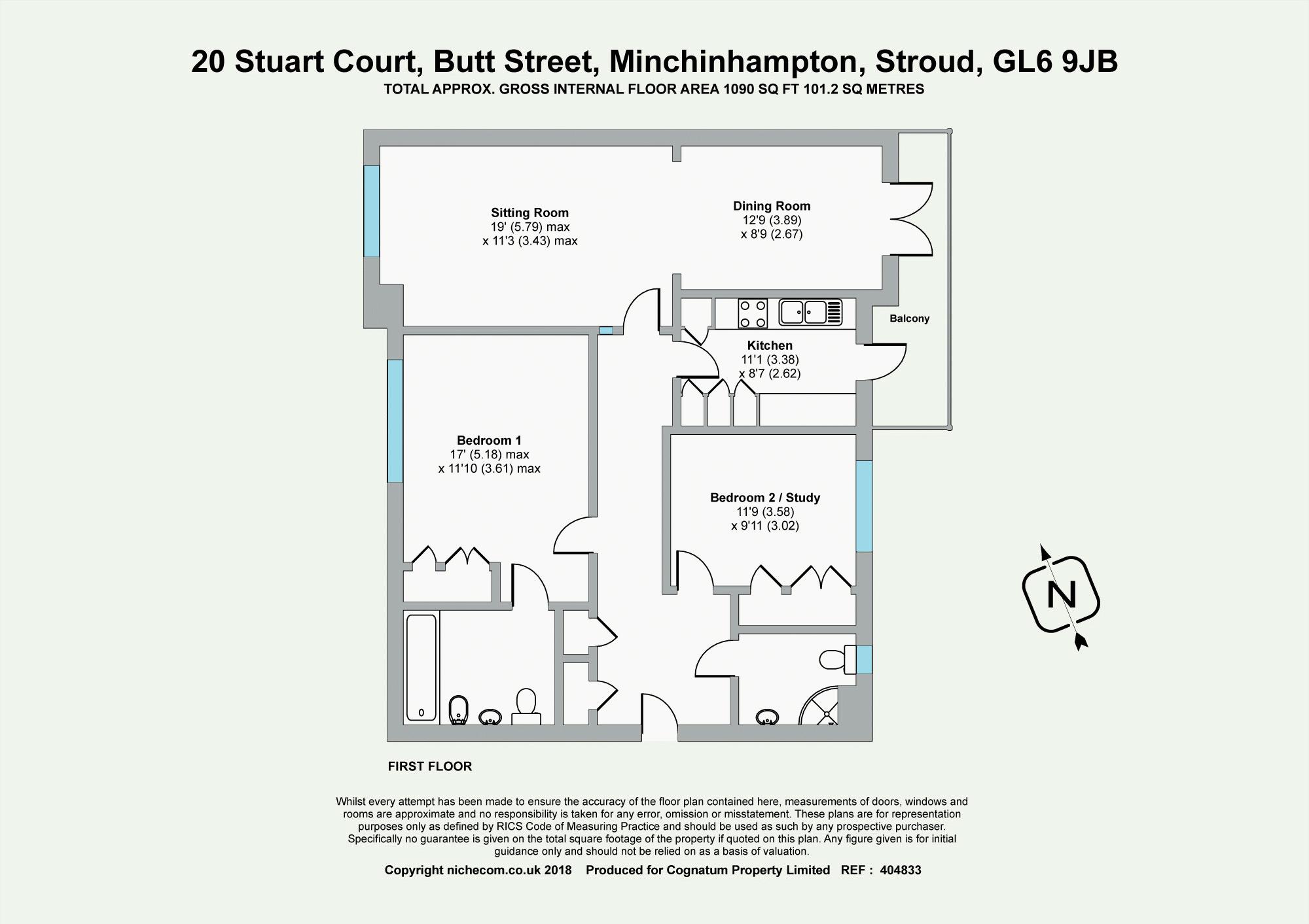 2 Bedrooms  for sale in Butt Street, Minchinhampton, Stroud GL6