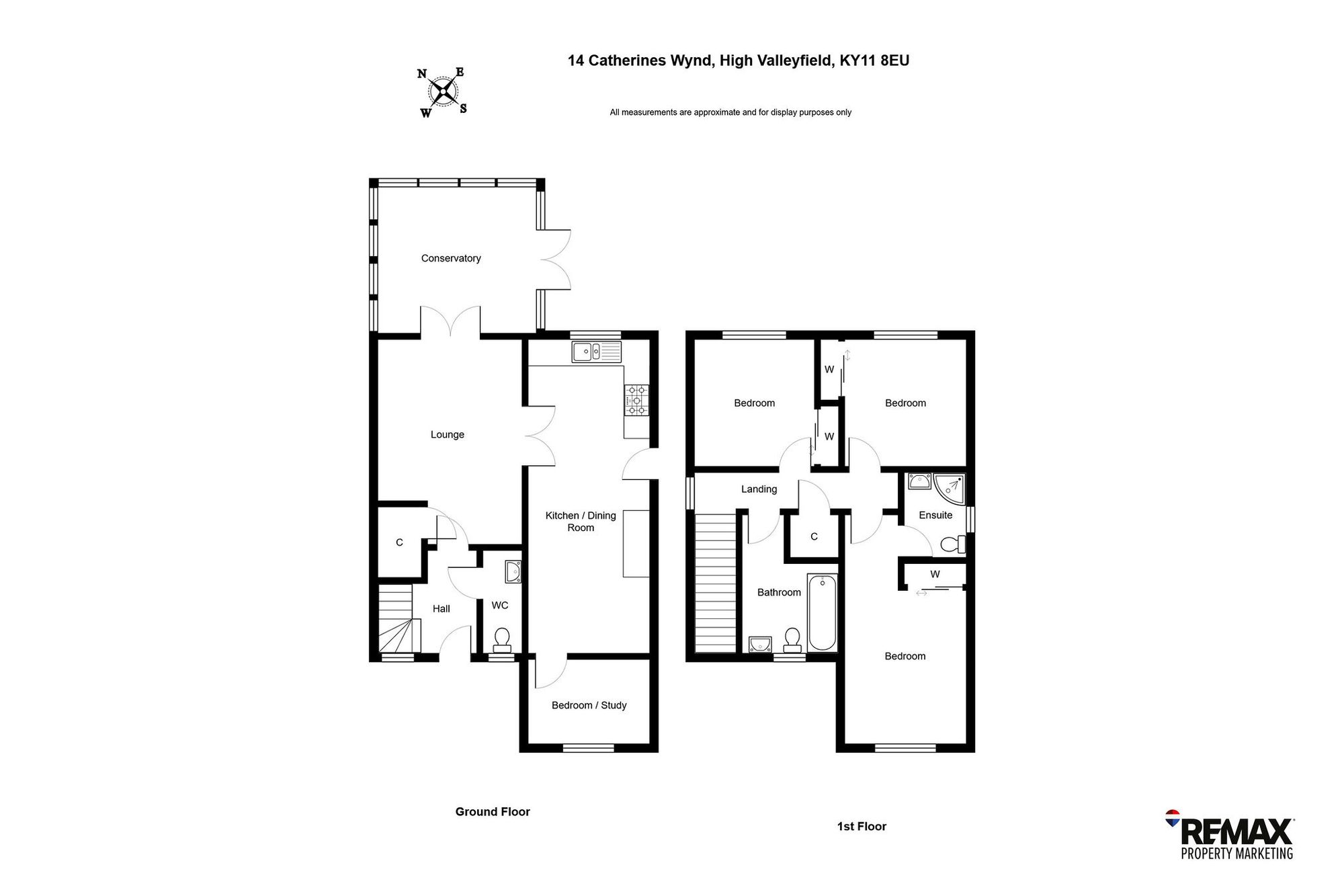 14 Catherines Wynd, Dunfermline floorplan