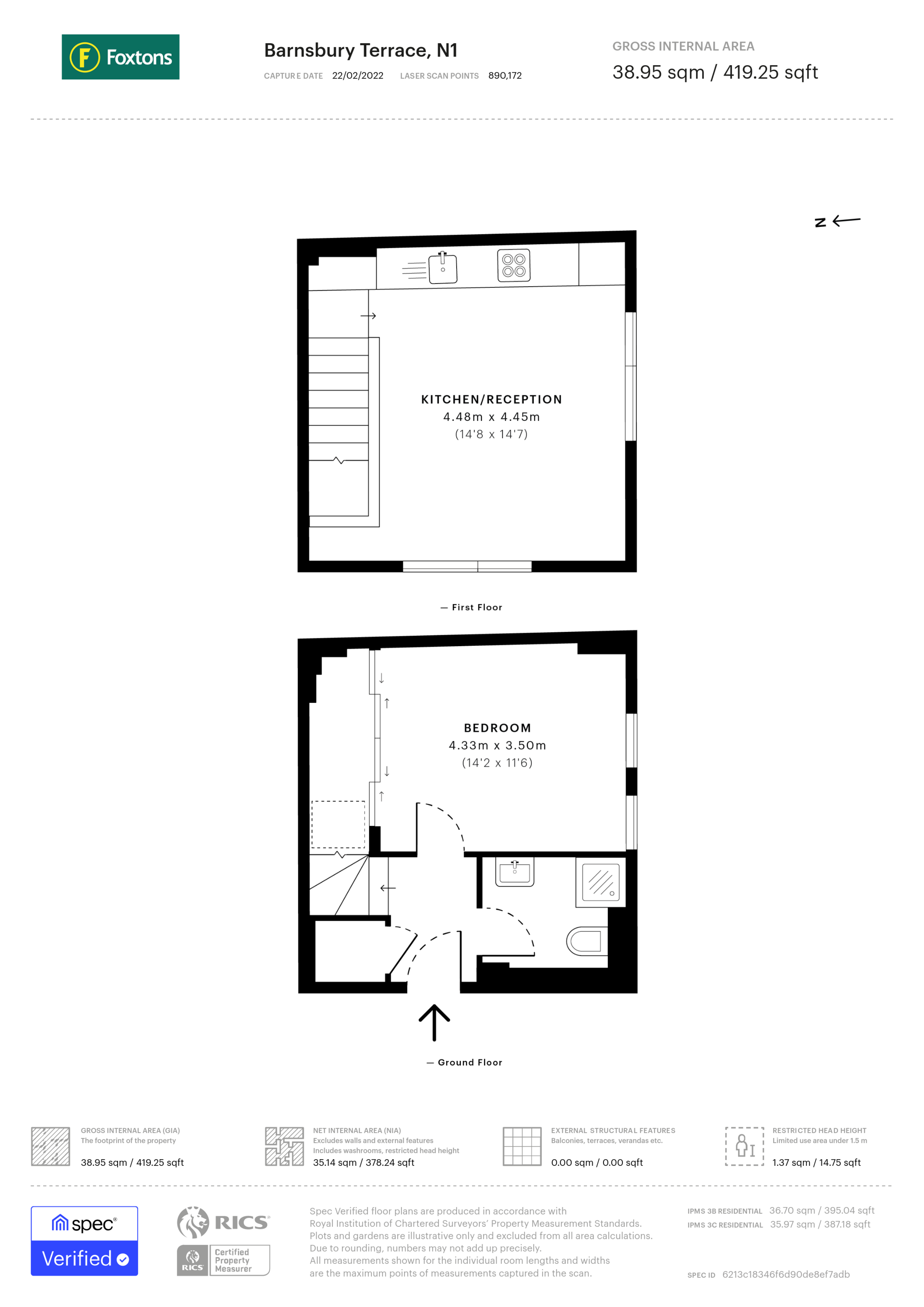 Barnsbury Terrace, Barnsbury floorplan
