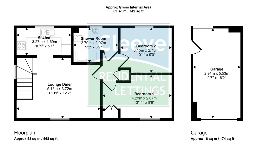 21, West Way, Cheltenham floorplan