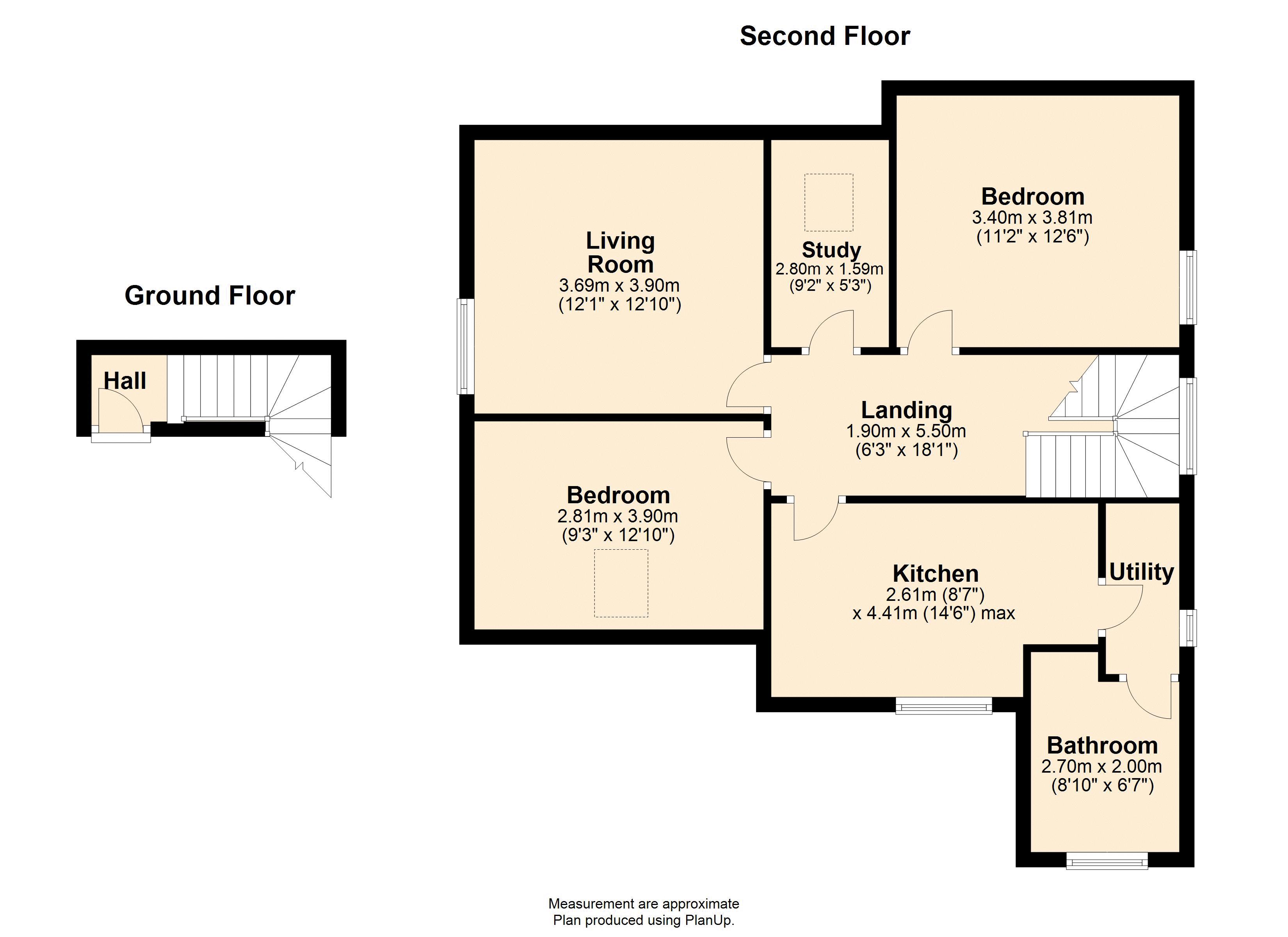 Flat 3, 10, Rossett Road, Liverpool floorplan