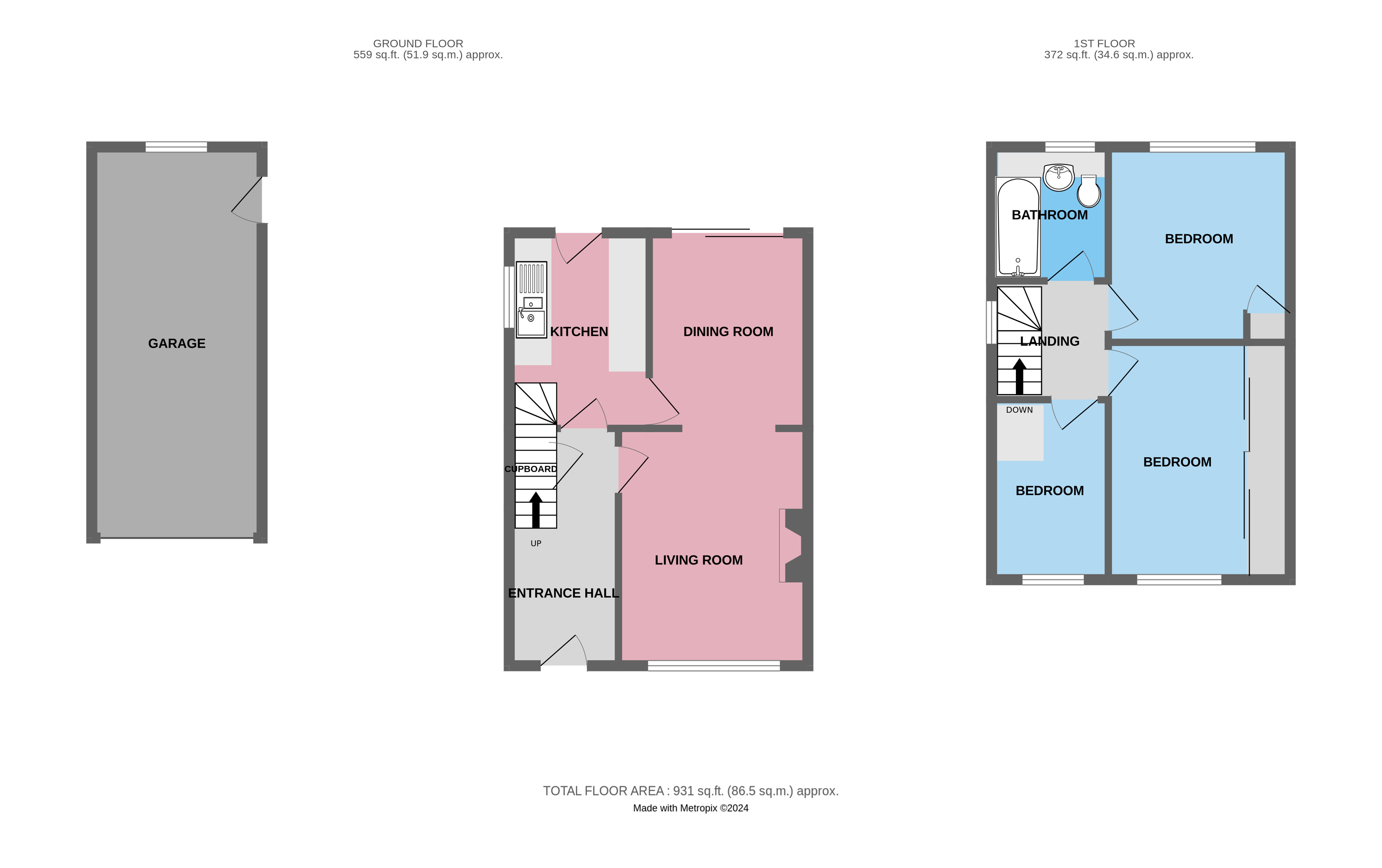 18, Poplar Drive, Telford floorplan