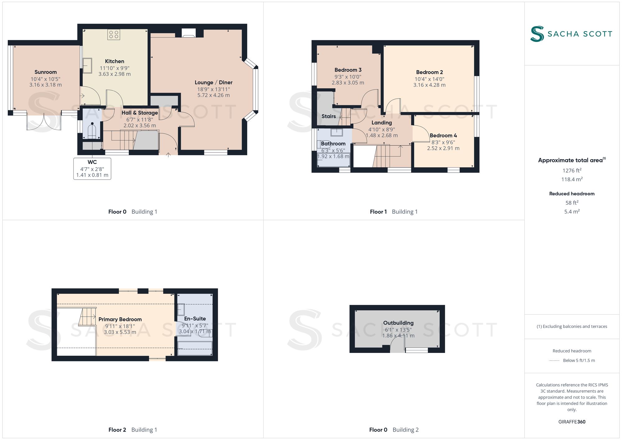 2 Parkwood View, Banstead floorplan