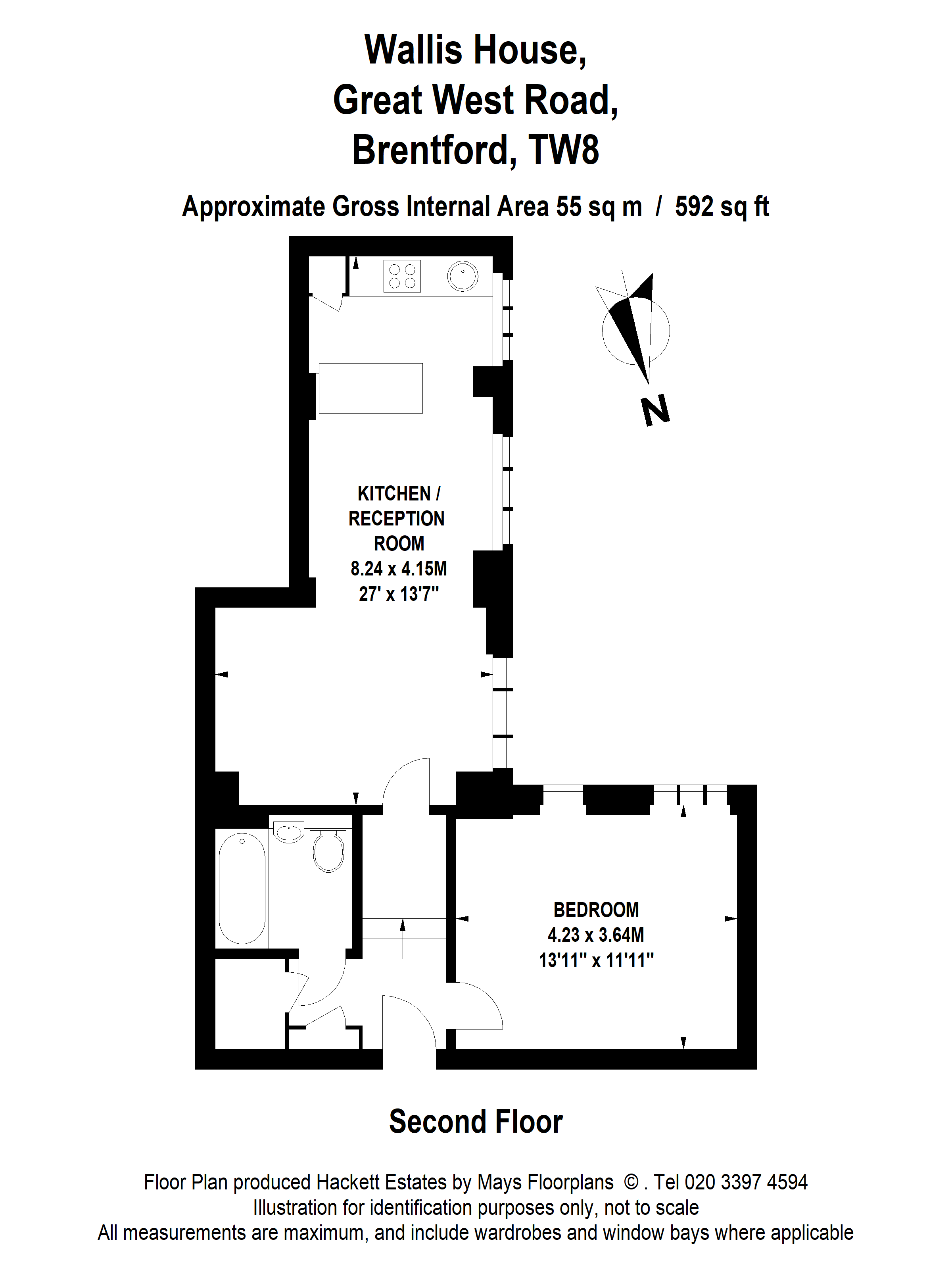 Wallis House, Great West Road, Brentford floorplan
