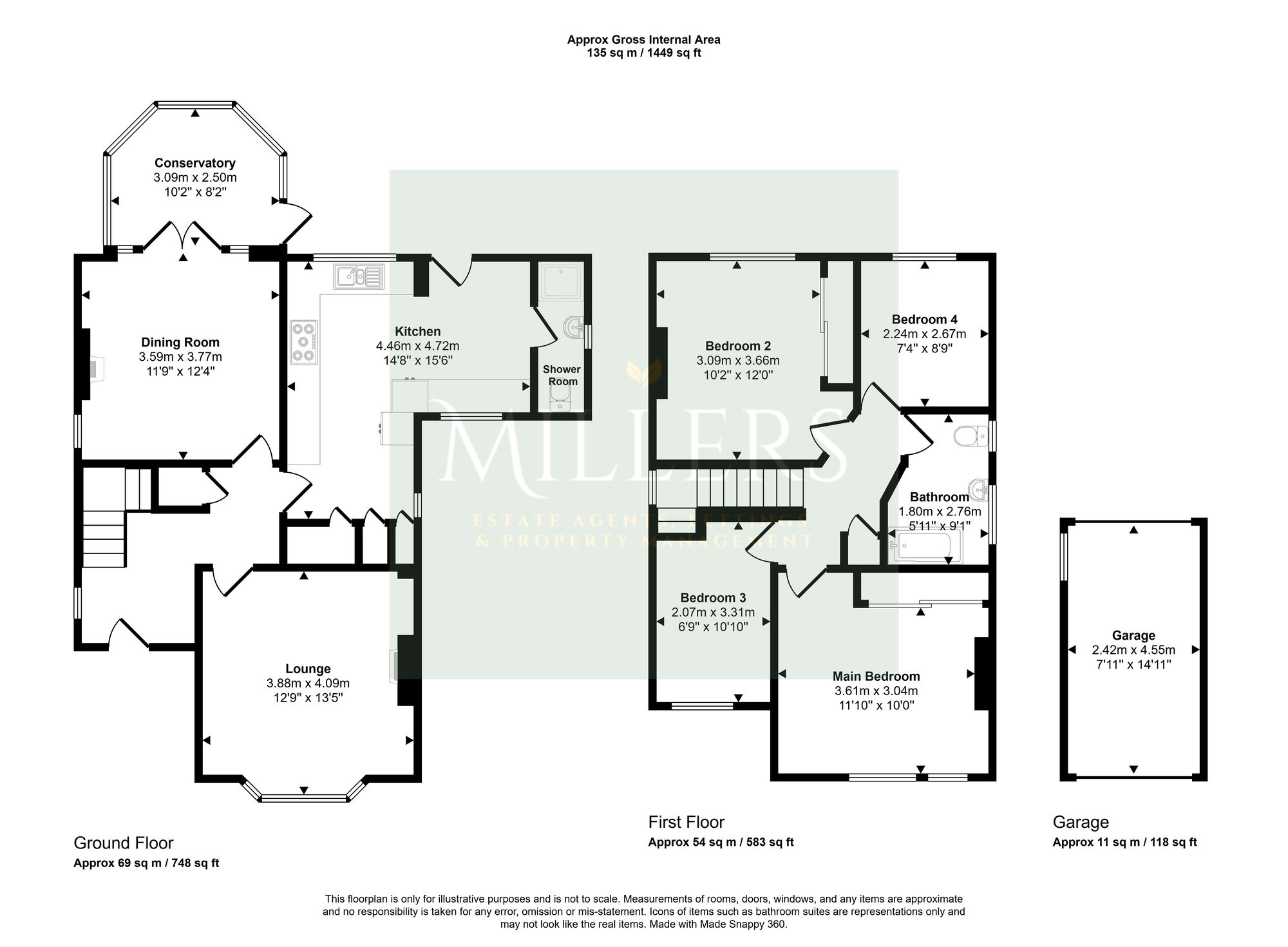 46 Cromwell Road, Cromer floorplan