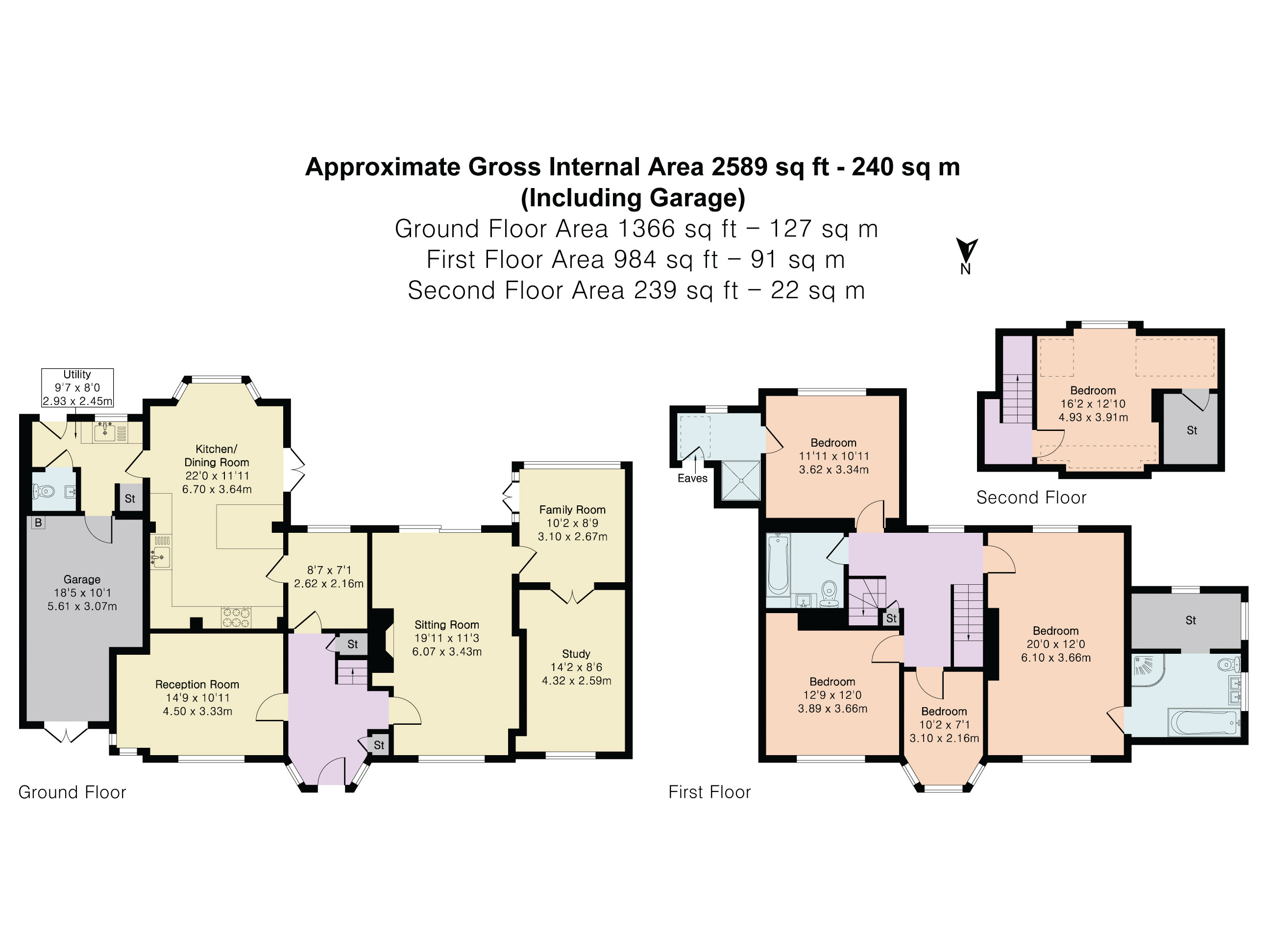 6, Raglan Road, Surrey floorplan