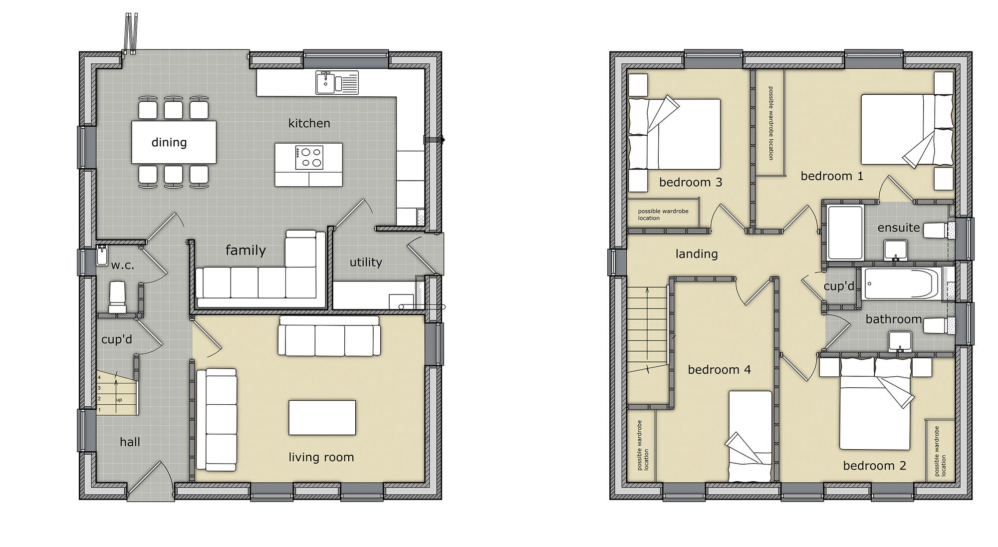 Plot 37, The Richmond, Glapwell Gardens, Chesterfield floorplan