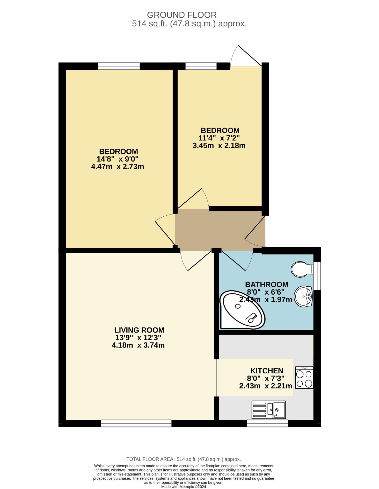 5, Marston Close, Frome floorplan