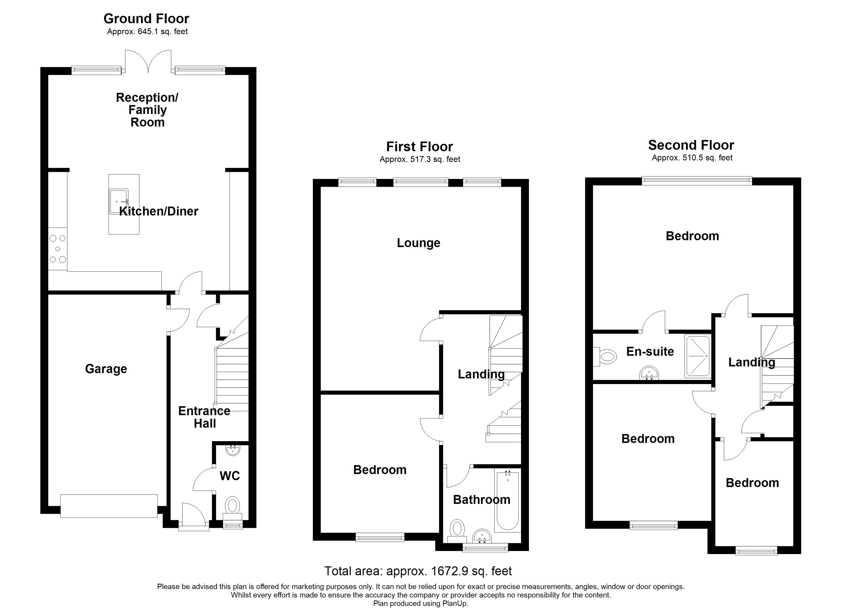 10, Darwin Rise, Gravesend floorplan