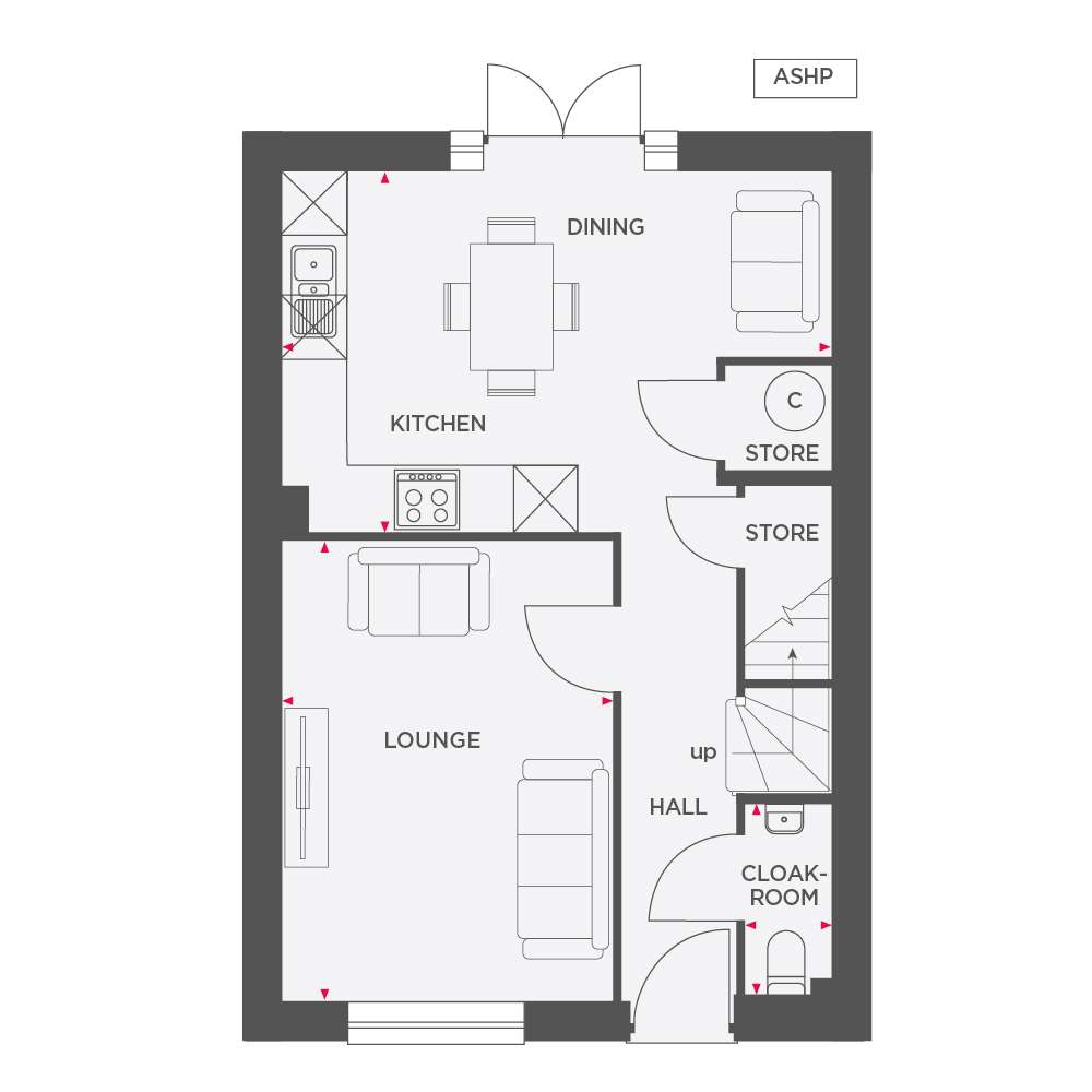 Mill Lane, Newton-Le-Willows floorplan
