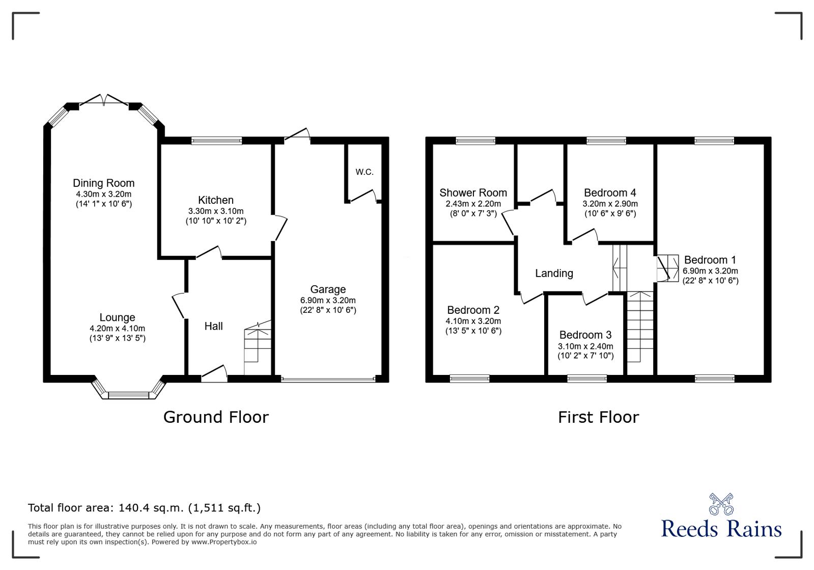 19, Windsor Crescent, Tyne and Wear floorplan