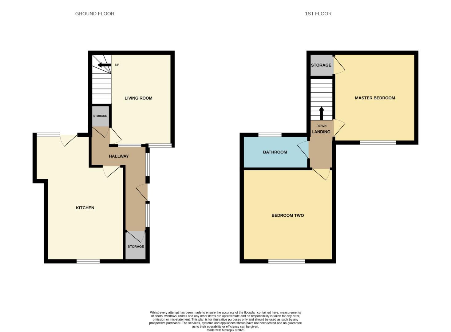 108, Front Street, Cockfield floorplan