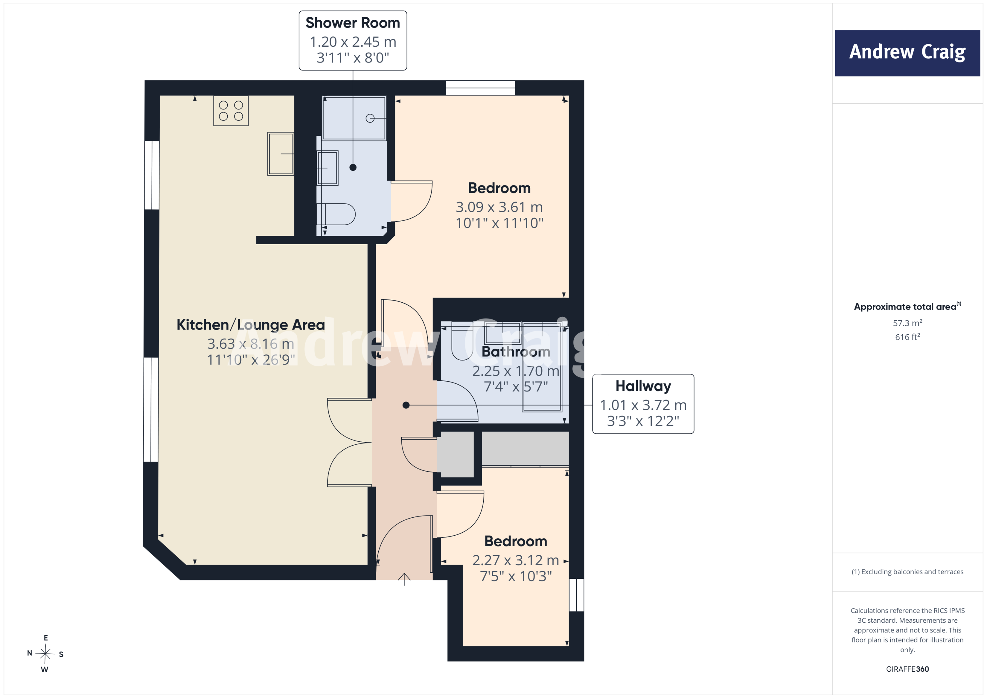 West Allotment floorplan