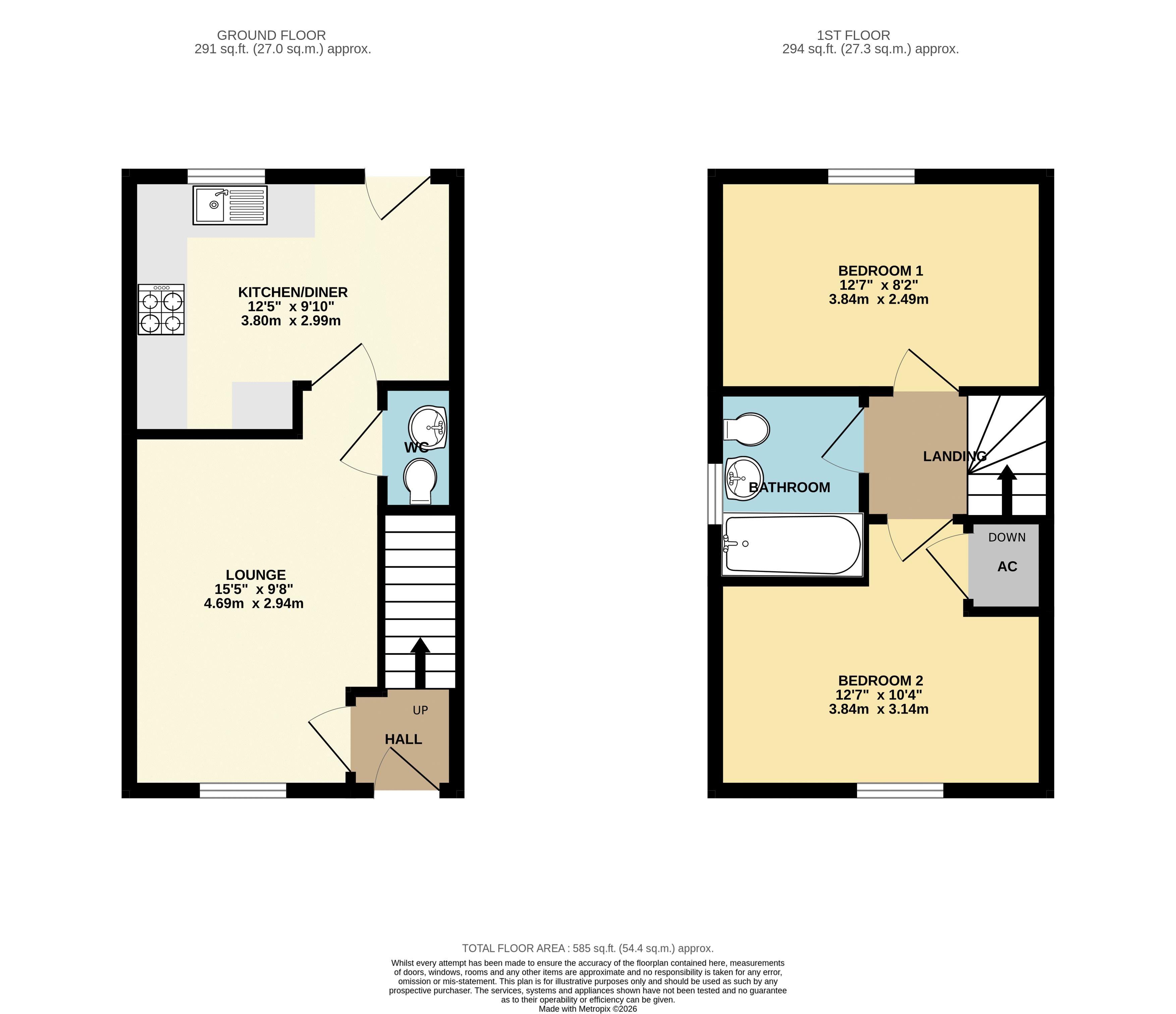 62, Juniper Way, Gainsborough floorplan
