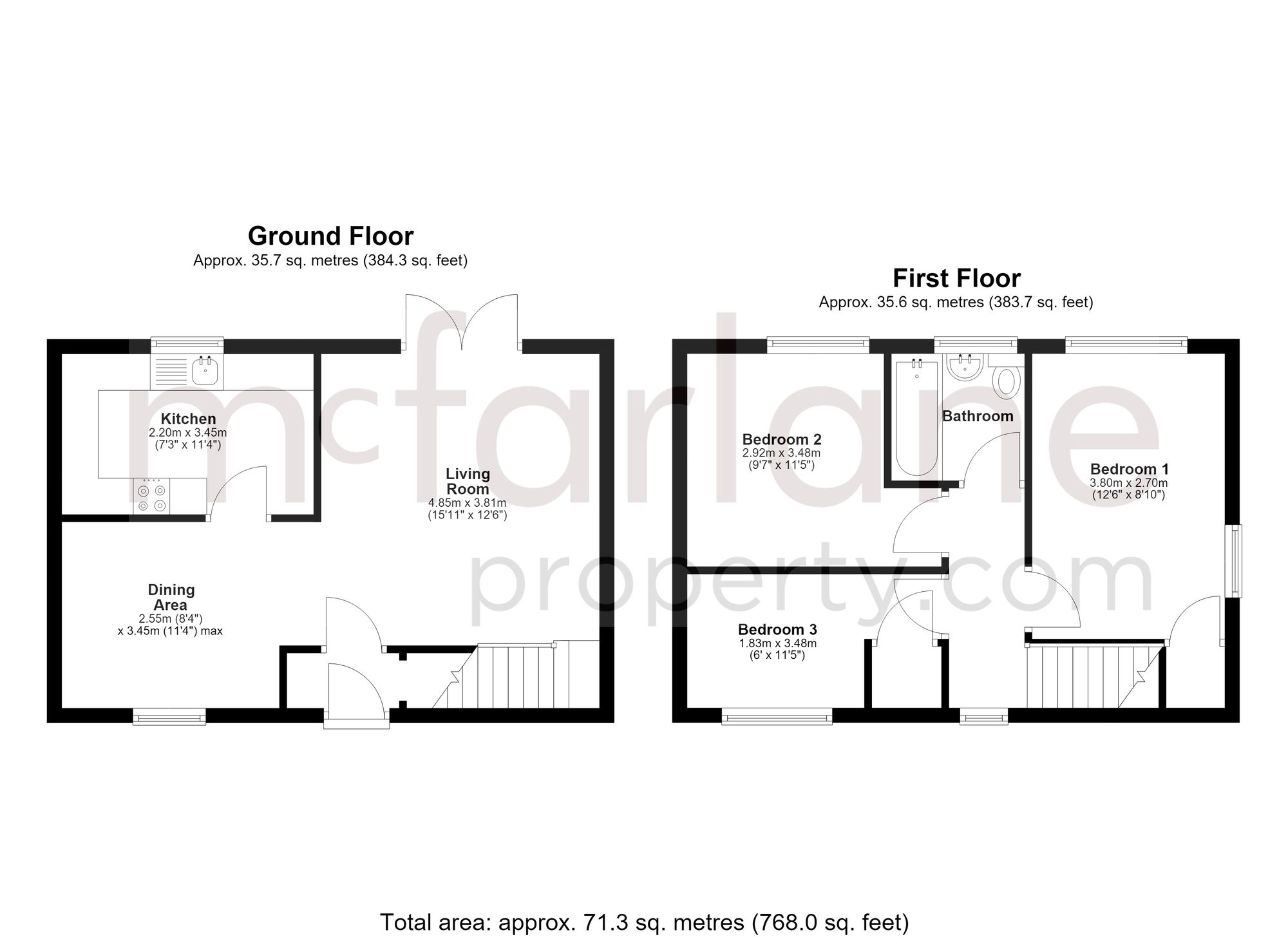 2 Proud Close, Swindon floorplan