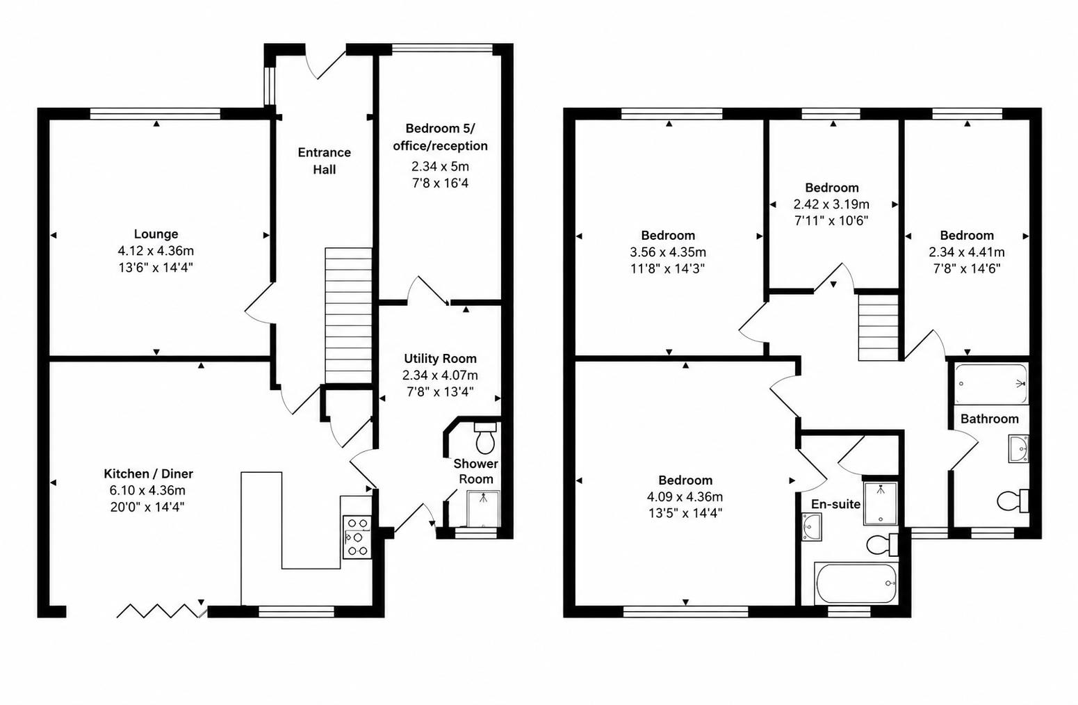 13, Broad Road, Braintree floorplan