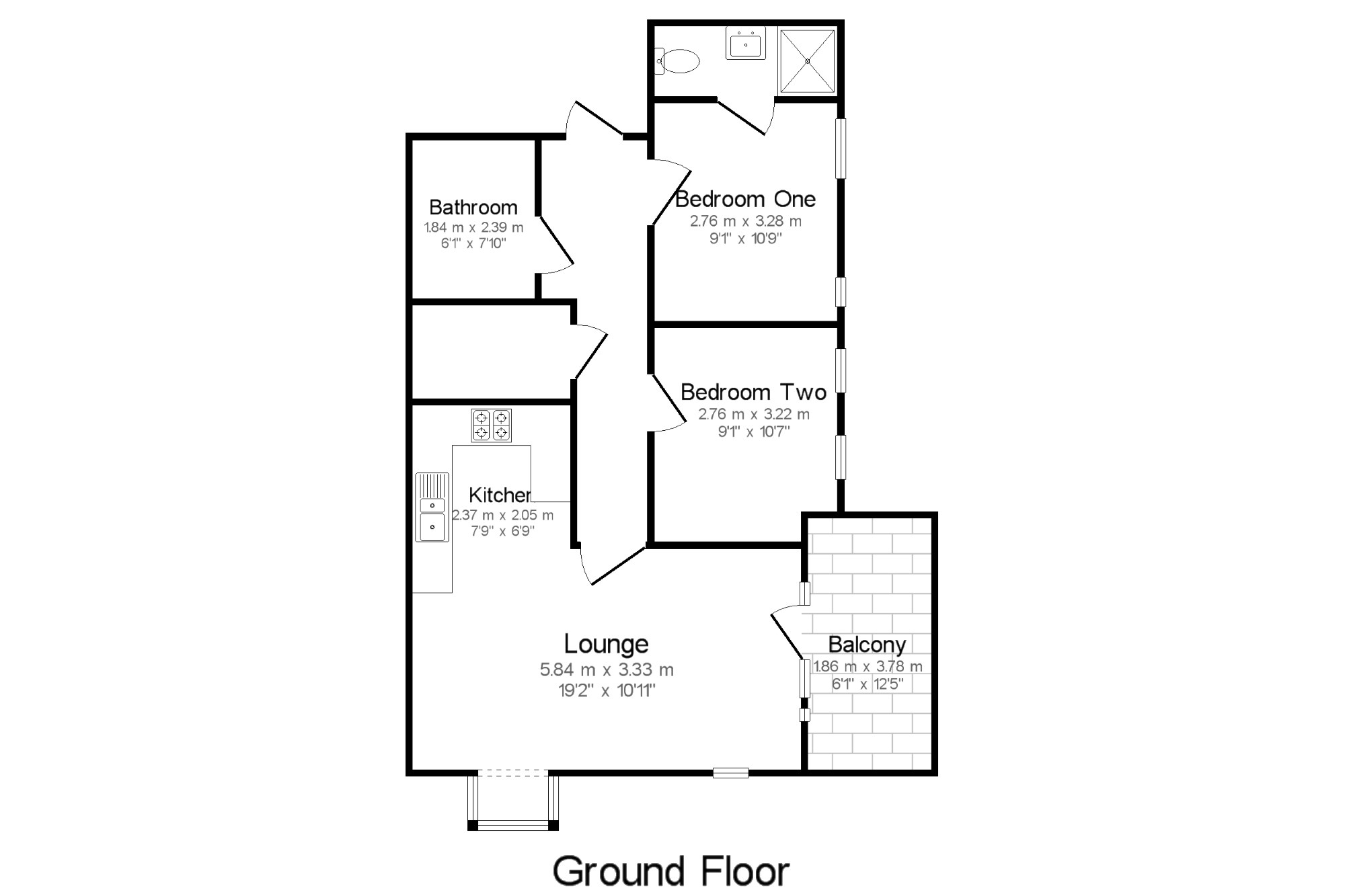 2 Bedrooms Flat for sale in Hampton Place, Richmond Drive, Houghton Regis, Dunstable LU5