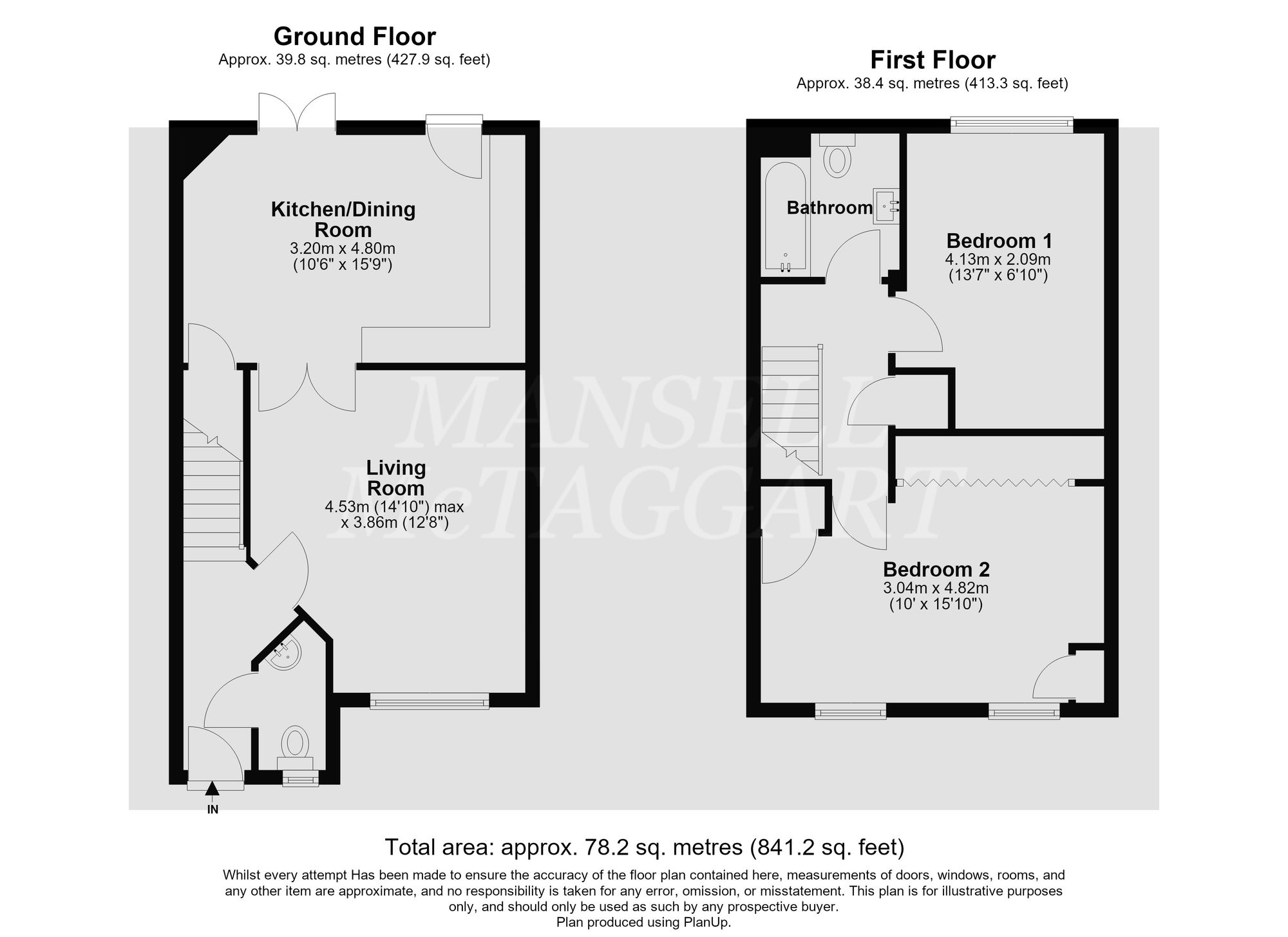 25 Lulworth Close, Crawley floorplan