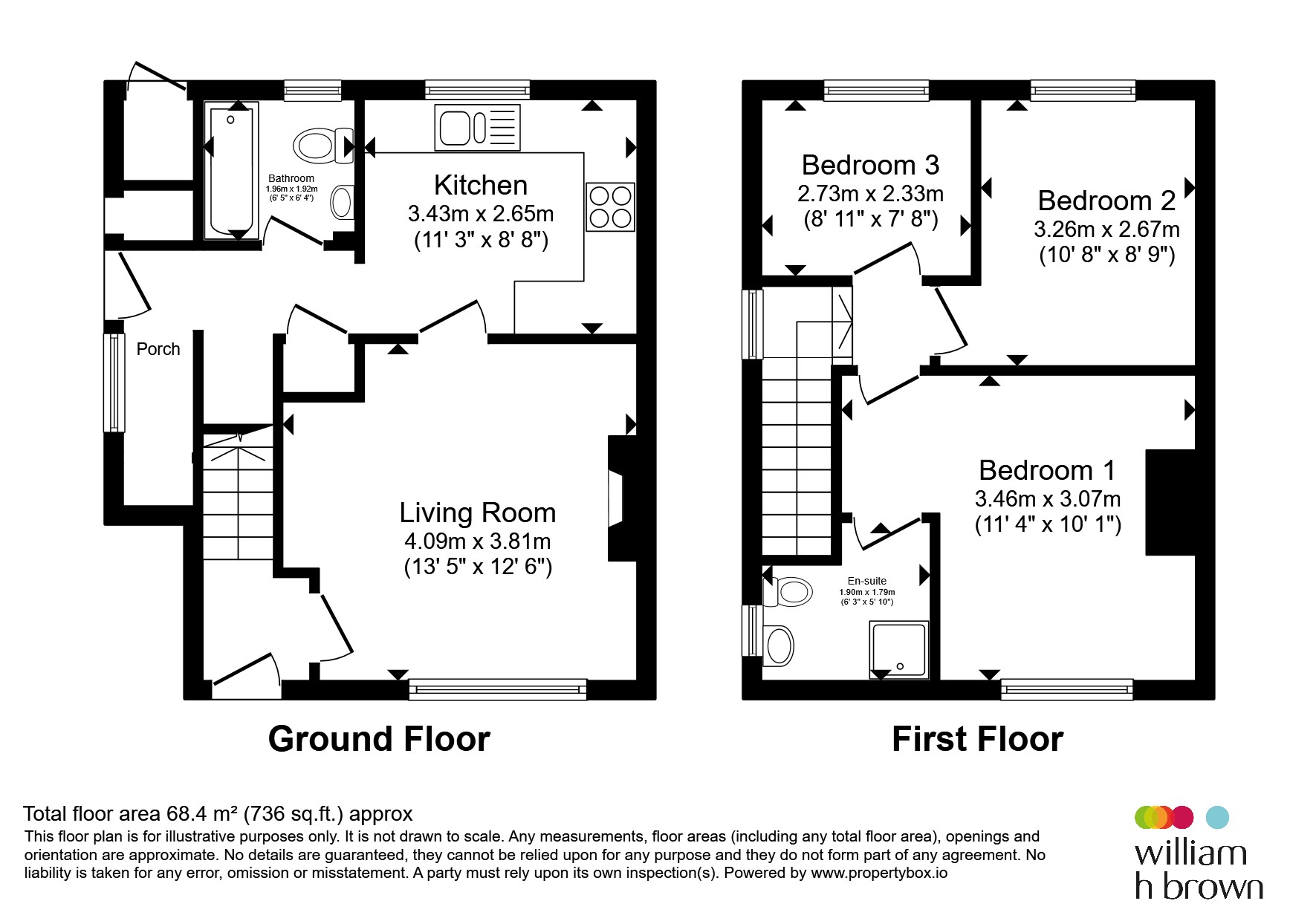 54, Club Lane, Halifax floorplan