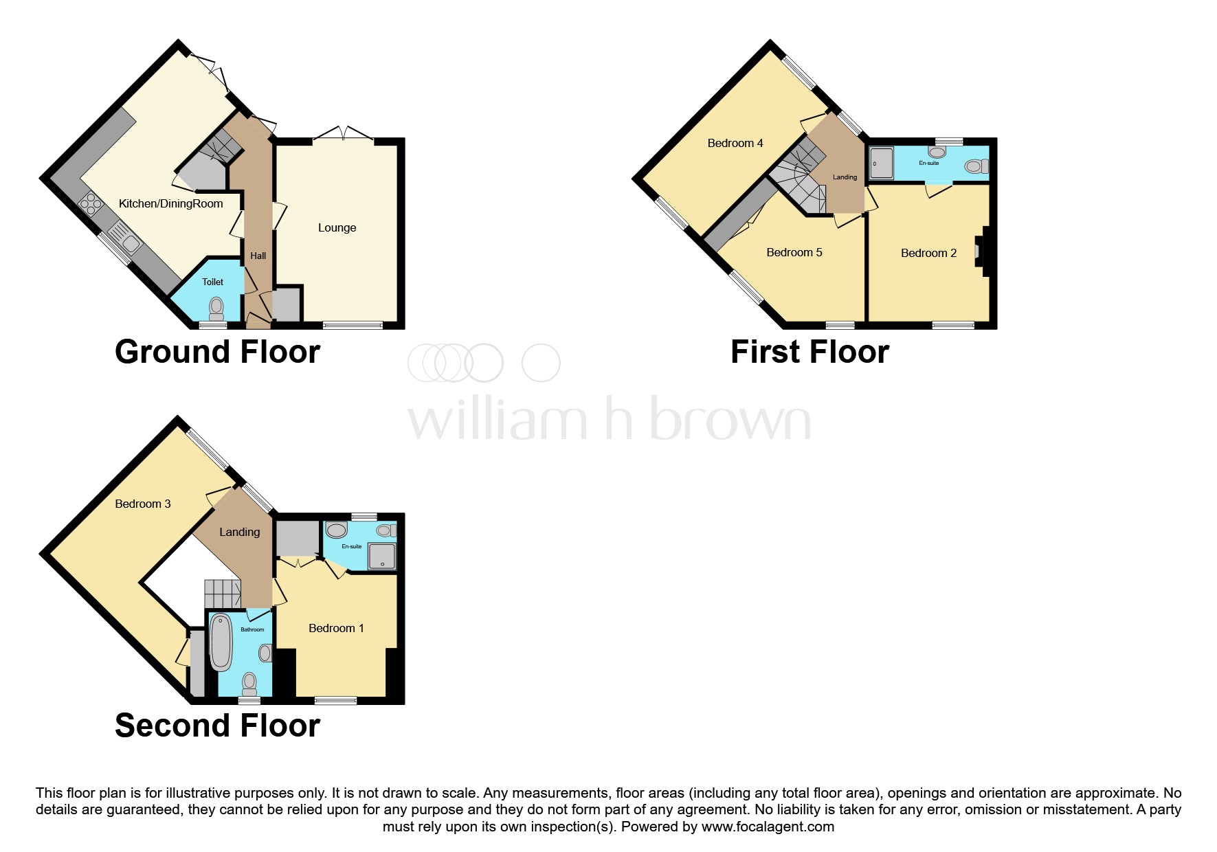 14, Nightingale Drive, Harrogate floorplan