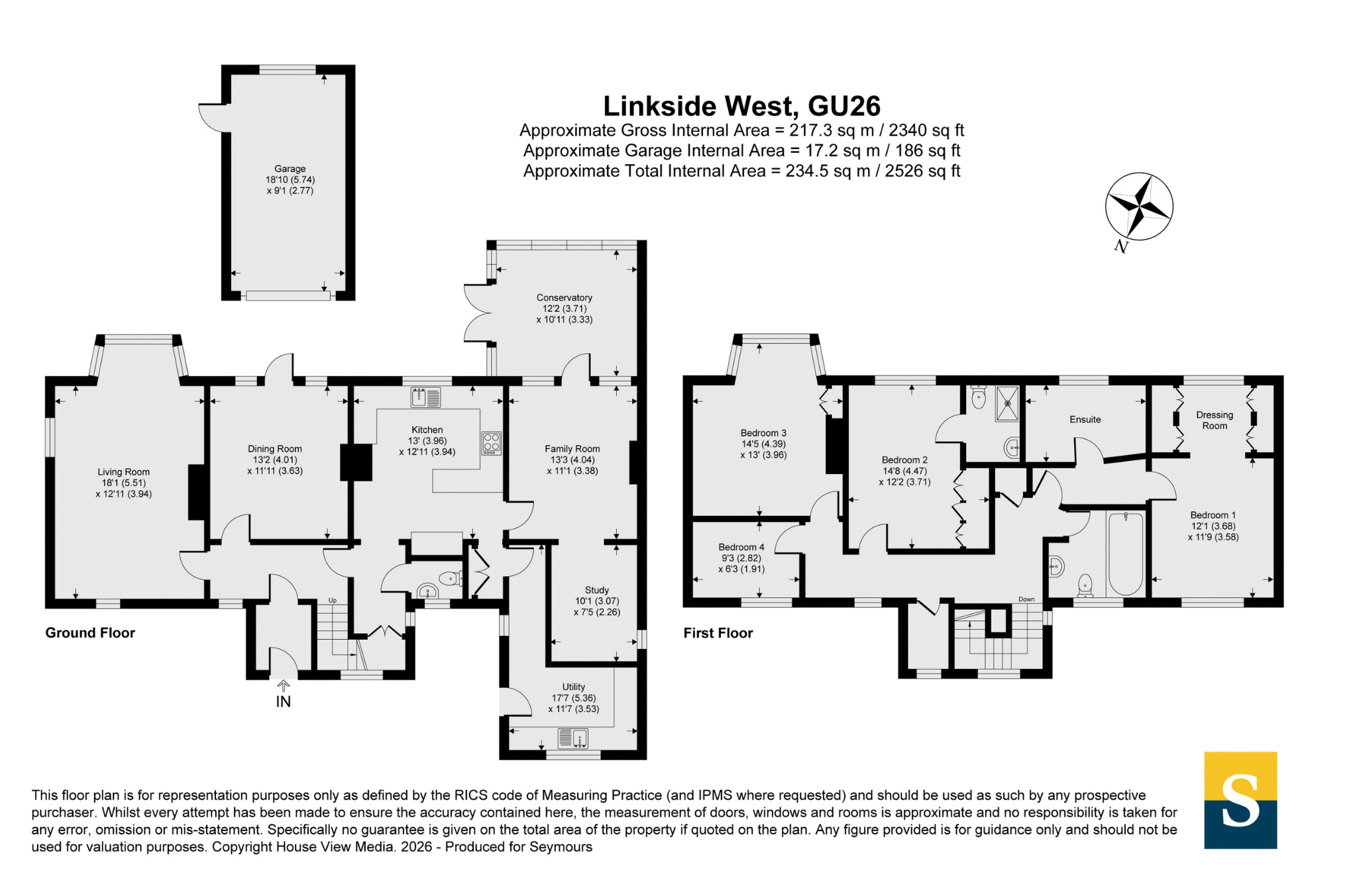 Cheviot,, Linkside West, Surrey floorplan