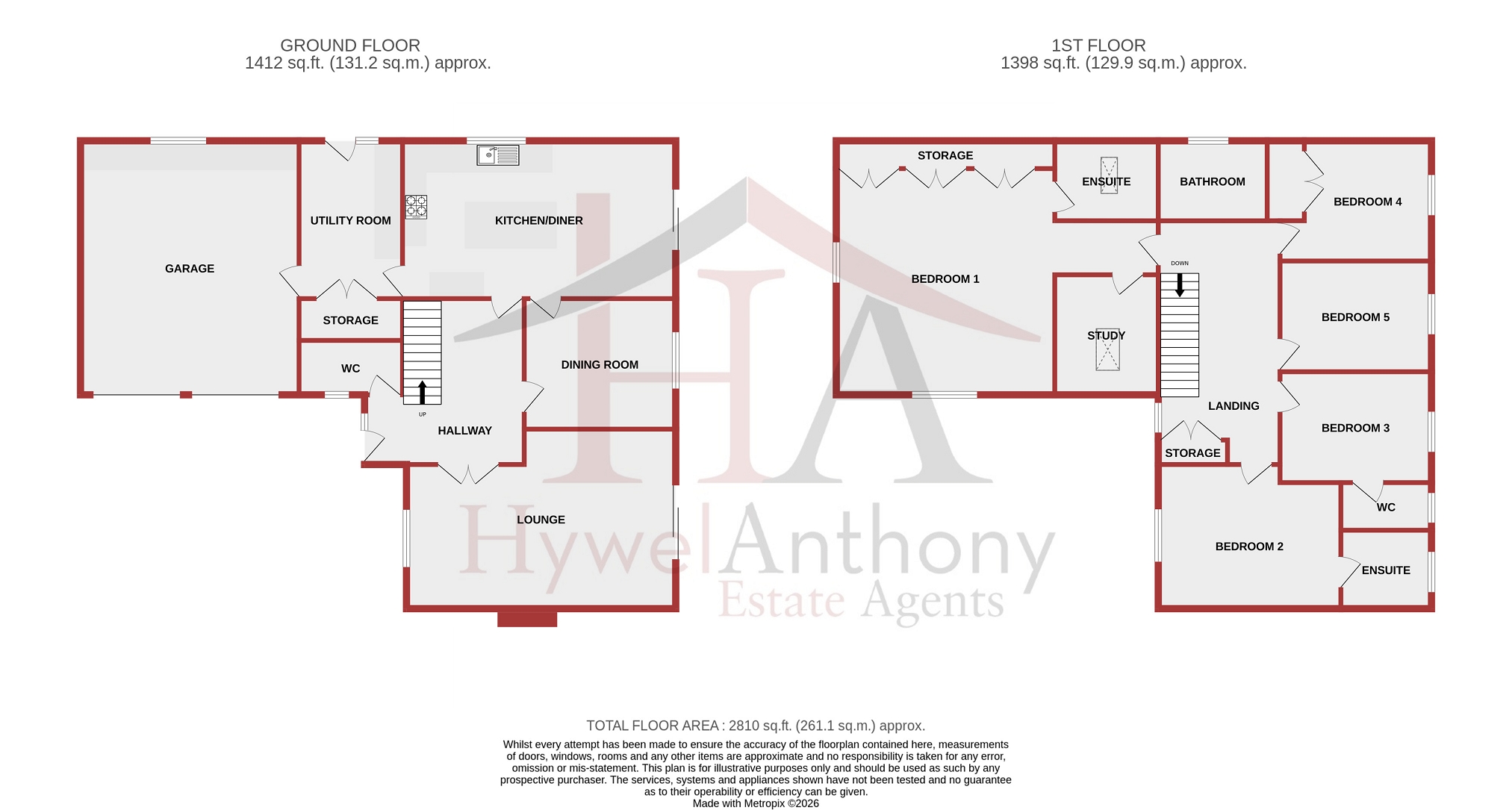 7, The Paddocks, Pontyclun floorplan