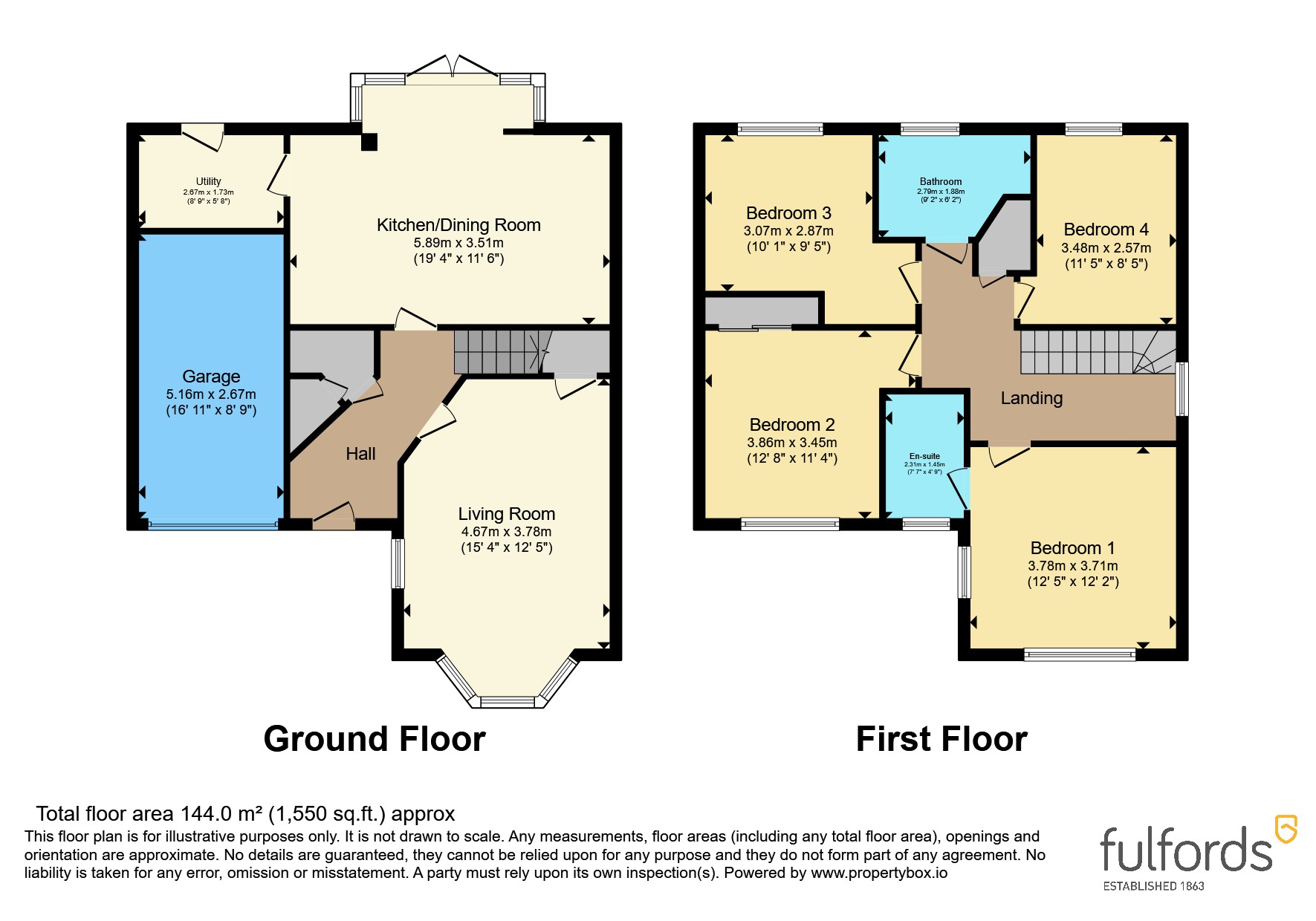 Trott Close, Devon floorplan