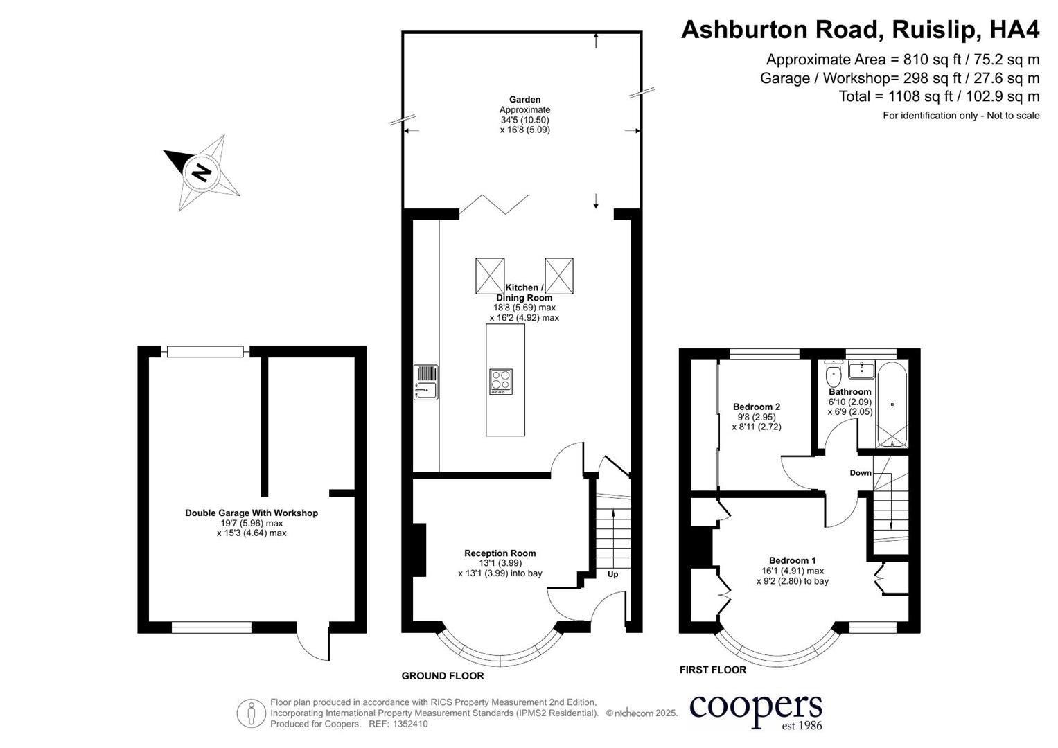 39, Ashburton Road, Ruislip floorplan