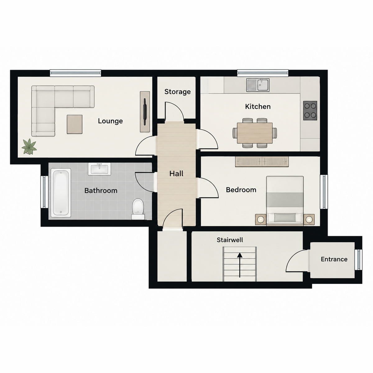 30, Cobbs Place, Great Yarmouth floorplan