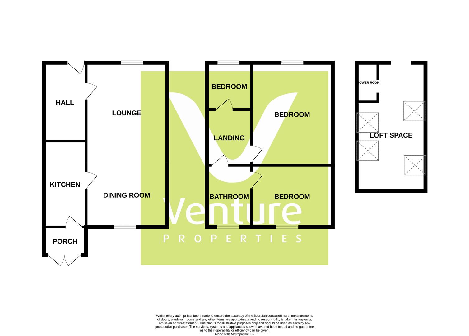 The Oval, Ouston, Chester Le Street floorplan