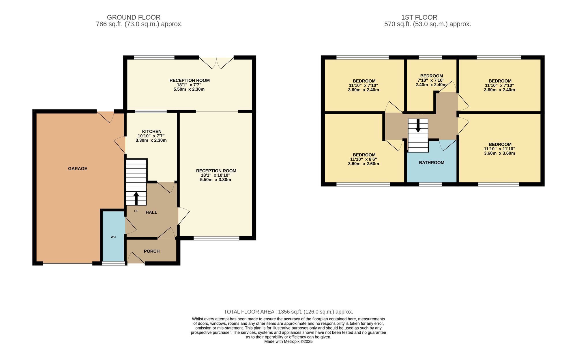 243 Longfield Road, Bolton floorplan