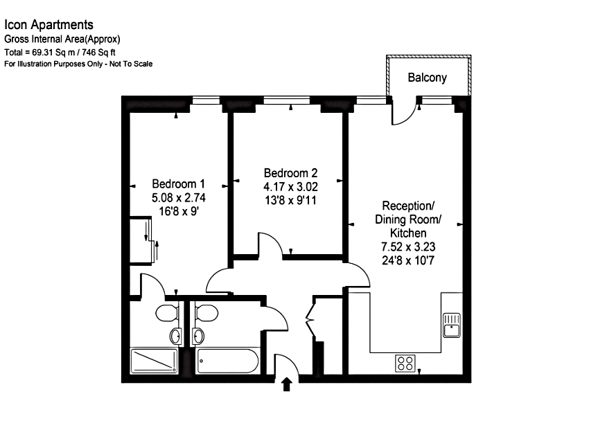 3 Cephas Avenue, London floorplan