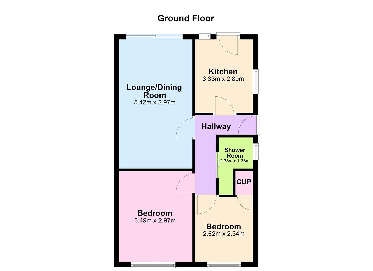 15, Woodbank, Burbage floorplan