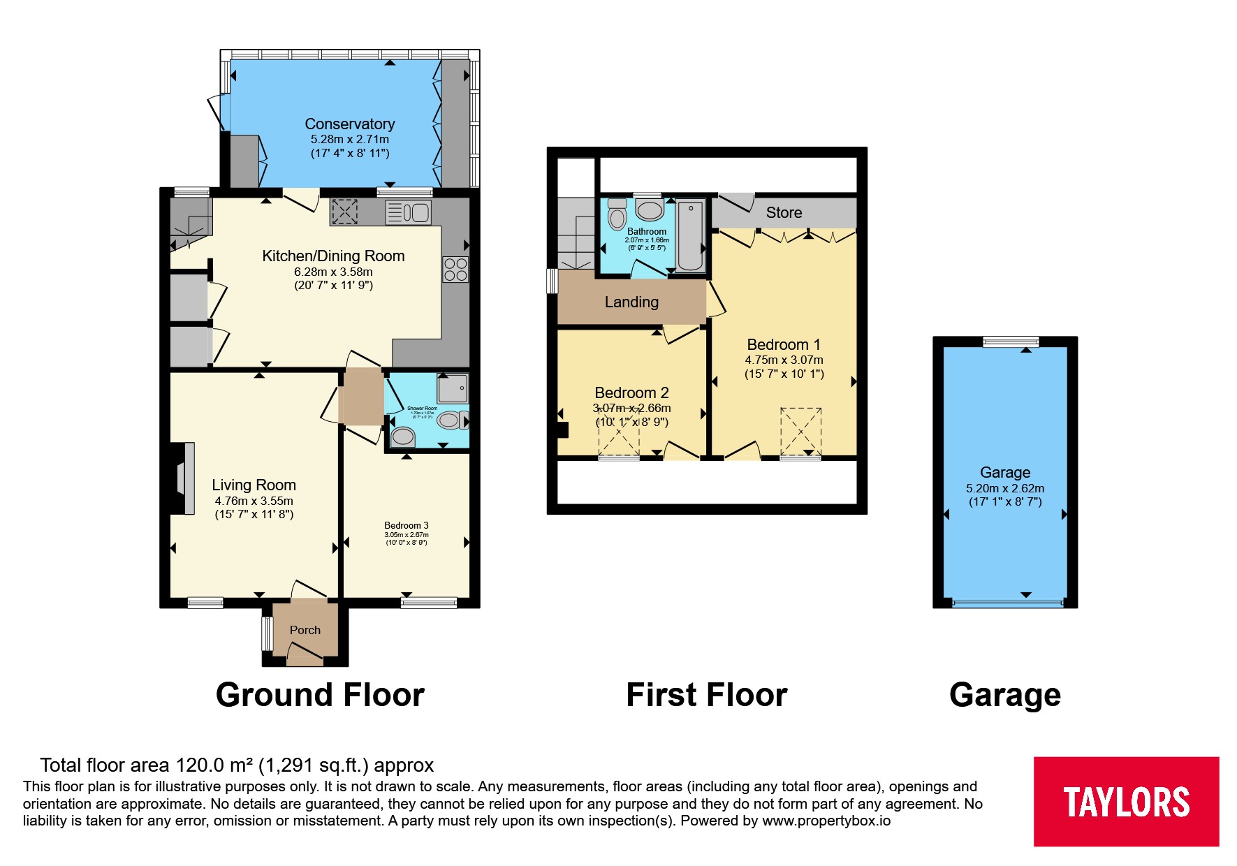 80, Lyneham Road, Oxfordshire floorplan