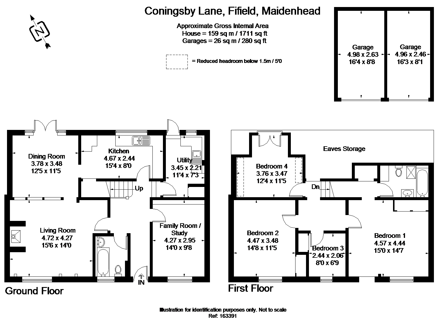 4 Bedrooms Barn conversion for sale in Coningsby Lane, Fifield, Maidenhead, Berkshire SL6