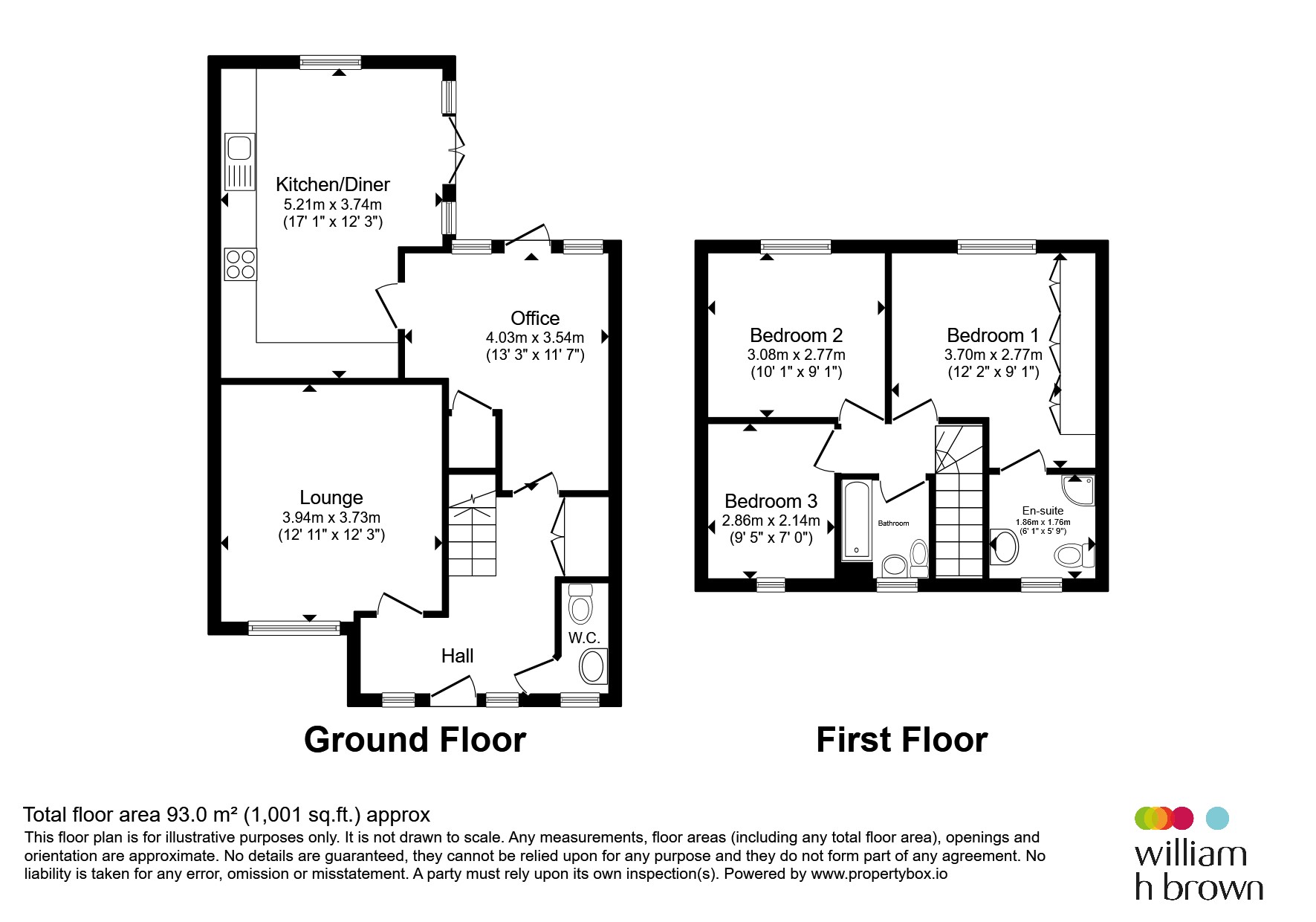10, Bramshill Close, Sheffield floorplan