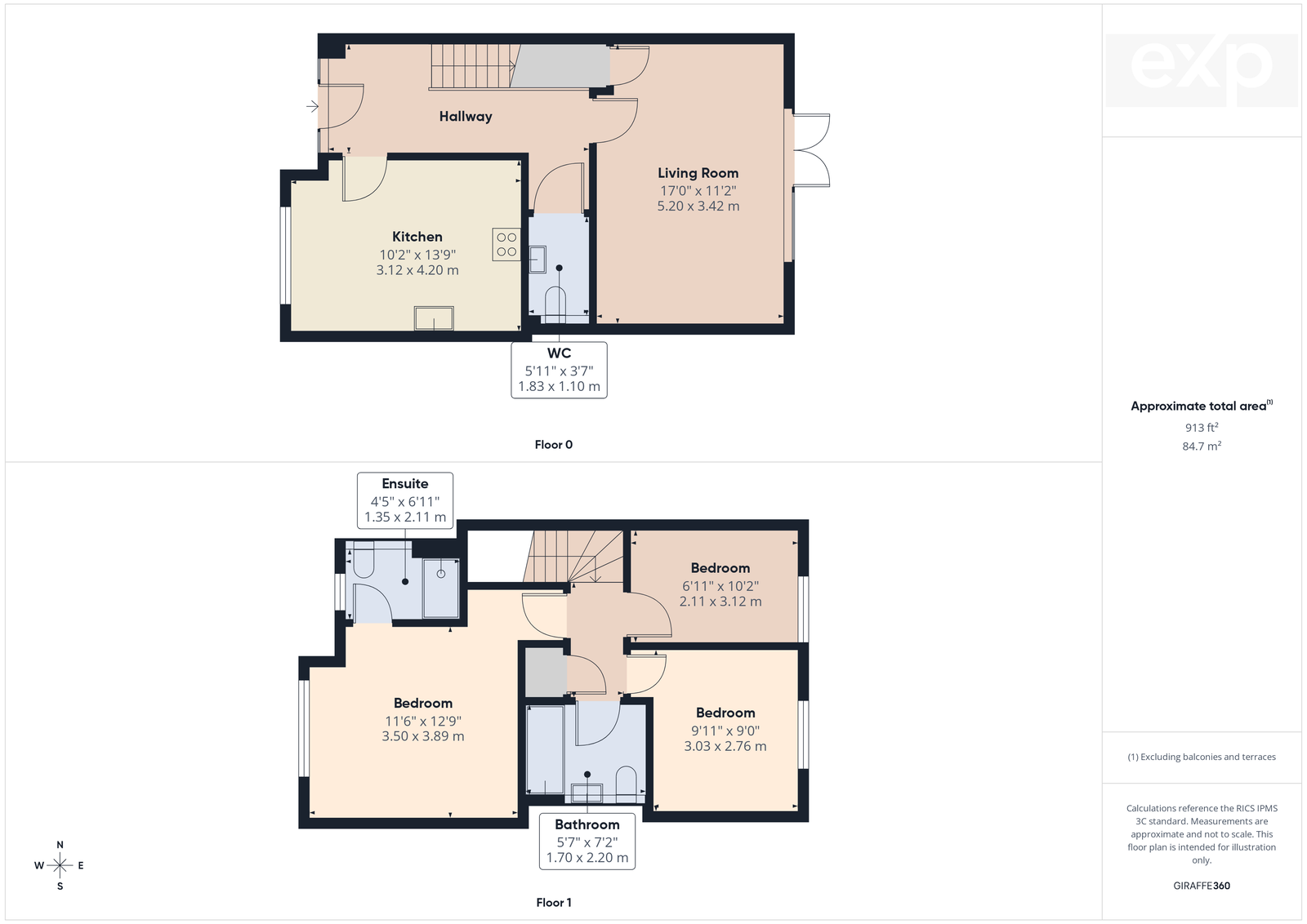 2, Foresters Way, Rochester floorplan