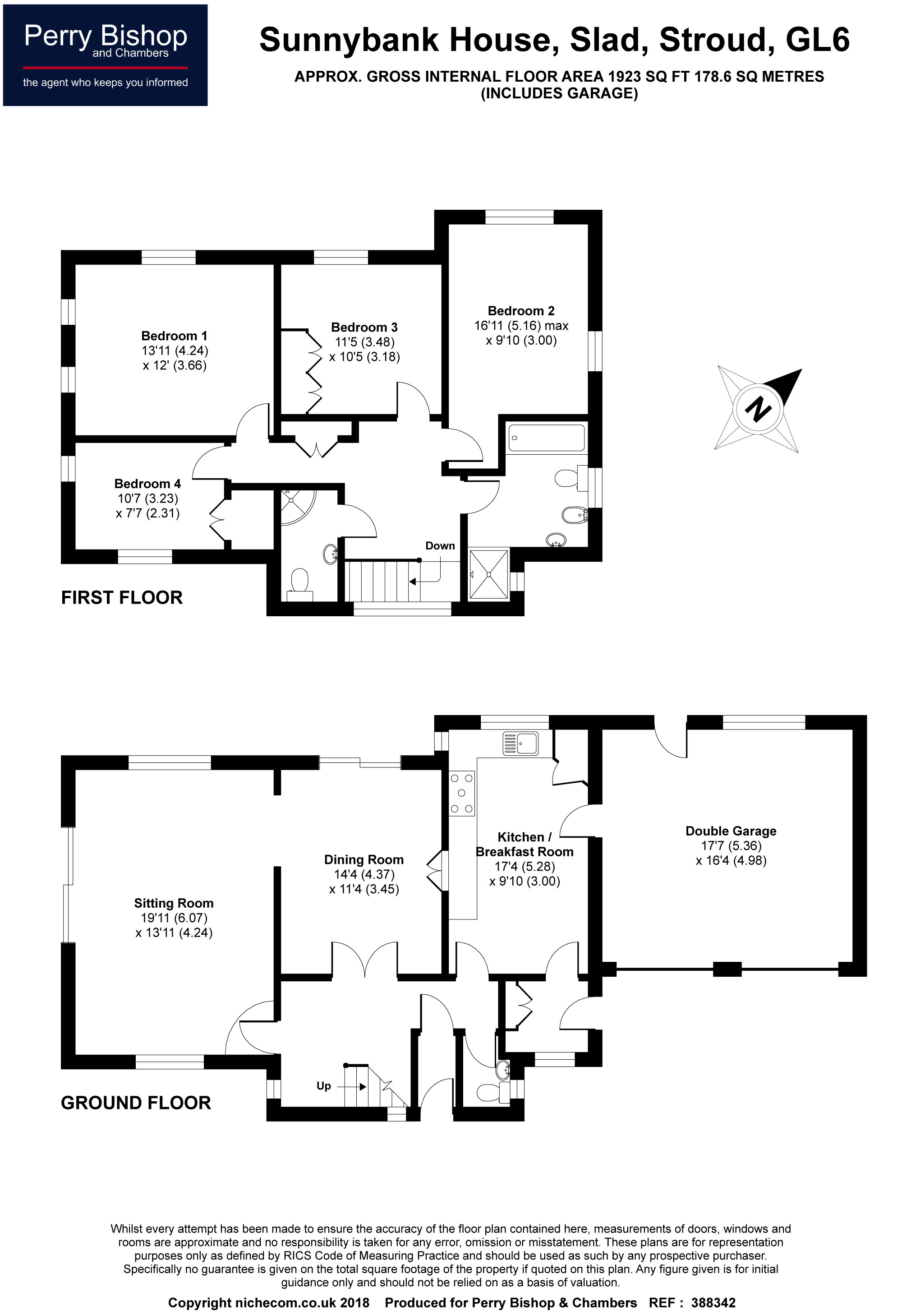 4 Bedrooms Detached house for sale in Slad, Stroud GL6